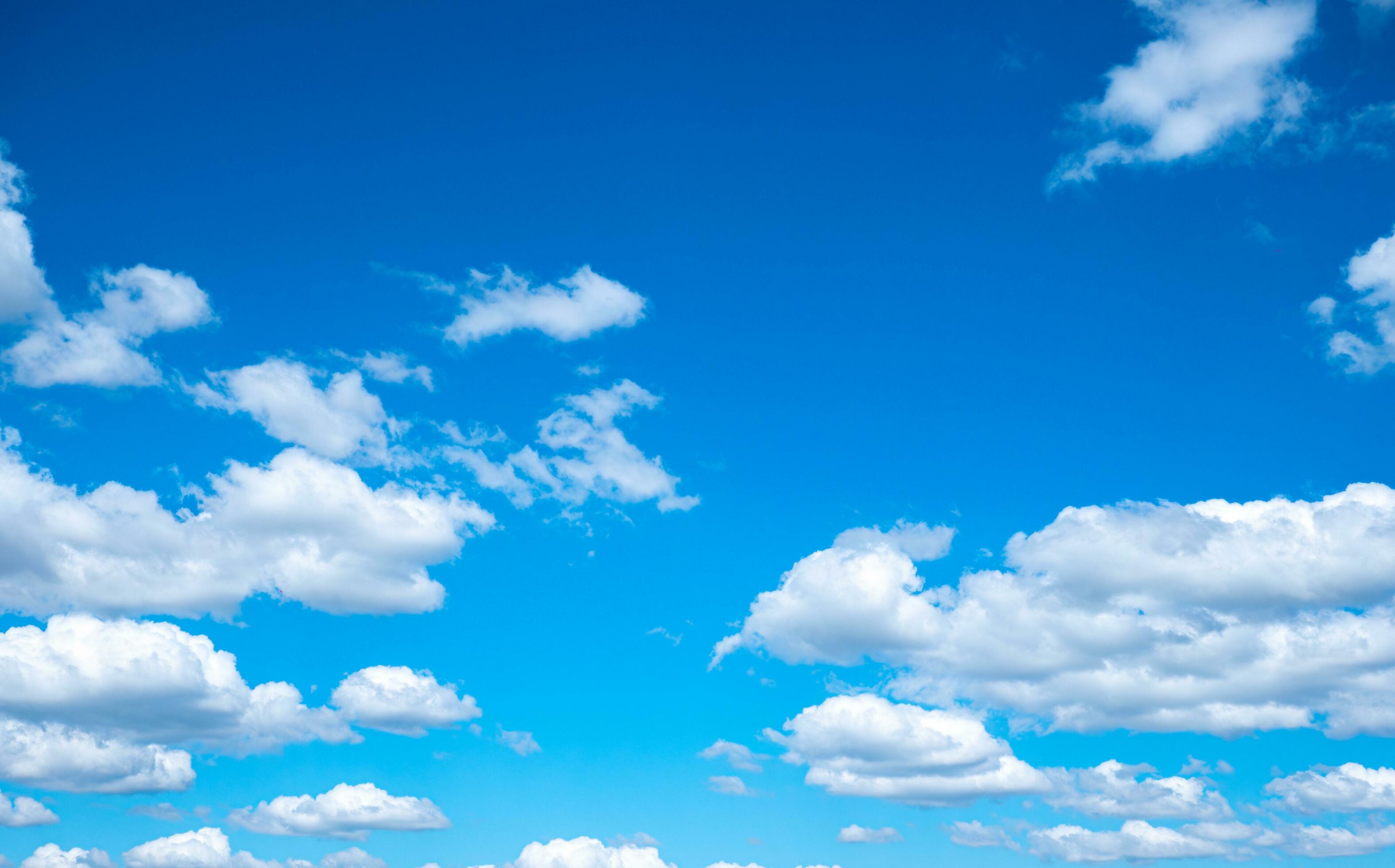 Beautiful blue sky and clouds with daylight natural background. The vast blue sky and clouds sky. Stock Free