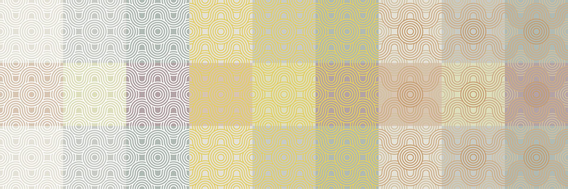 Vintage asia gold line in colorful pattern Chinese. Free Vector