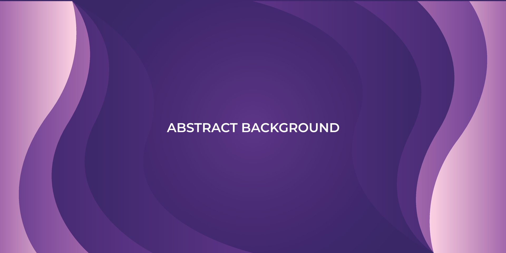 Modern purple abstract background. Minimal Color gradient. Web banner, wallpaper, banner, brochure. Geometric shape background. Free Vector