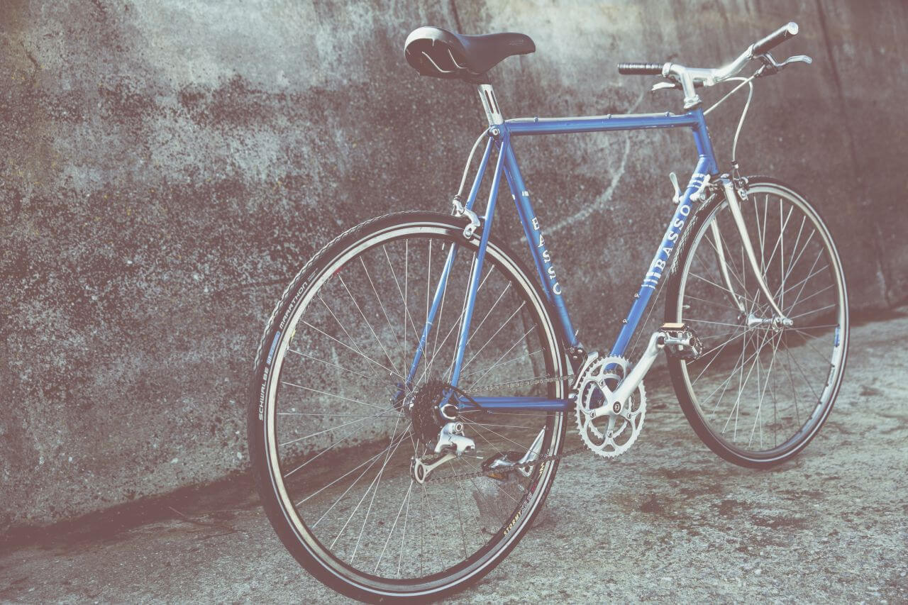 Classic Blue Bike Stock Free