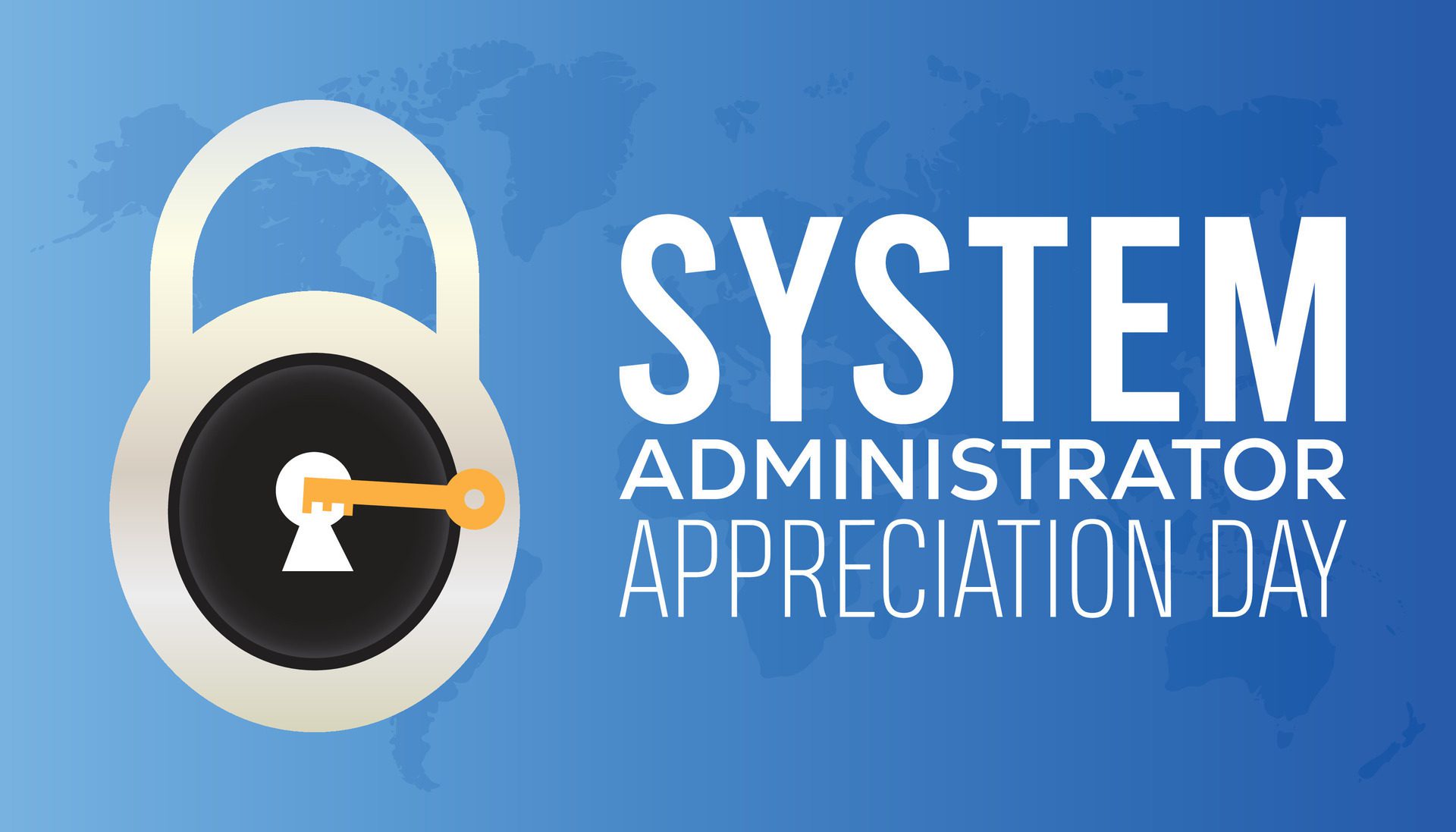 System Administrator Appreciation Day observed every year in July. Template for background, banner, card, poster with text inscription. Free Vector