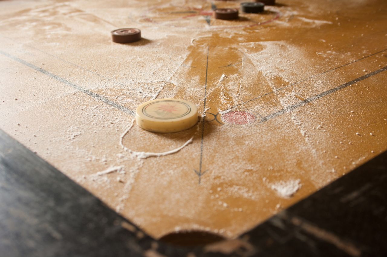 Carrom Board Closeup Stock Free