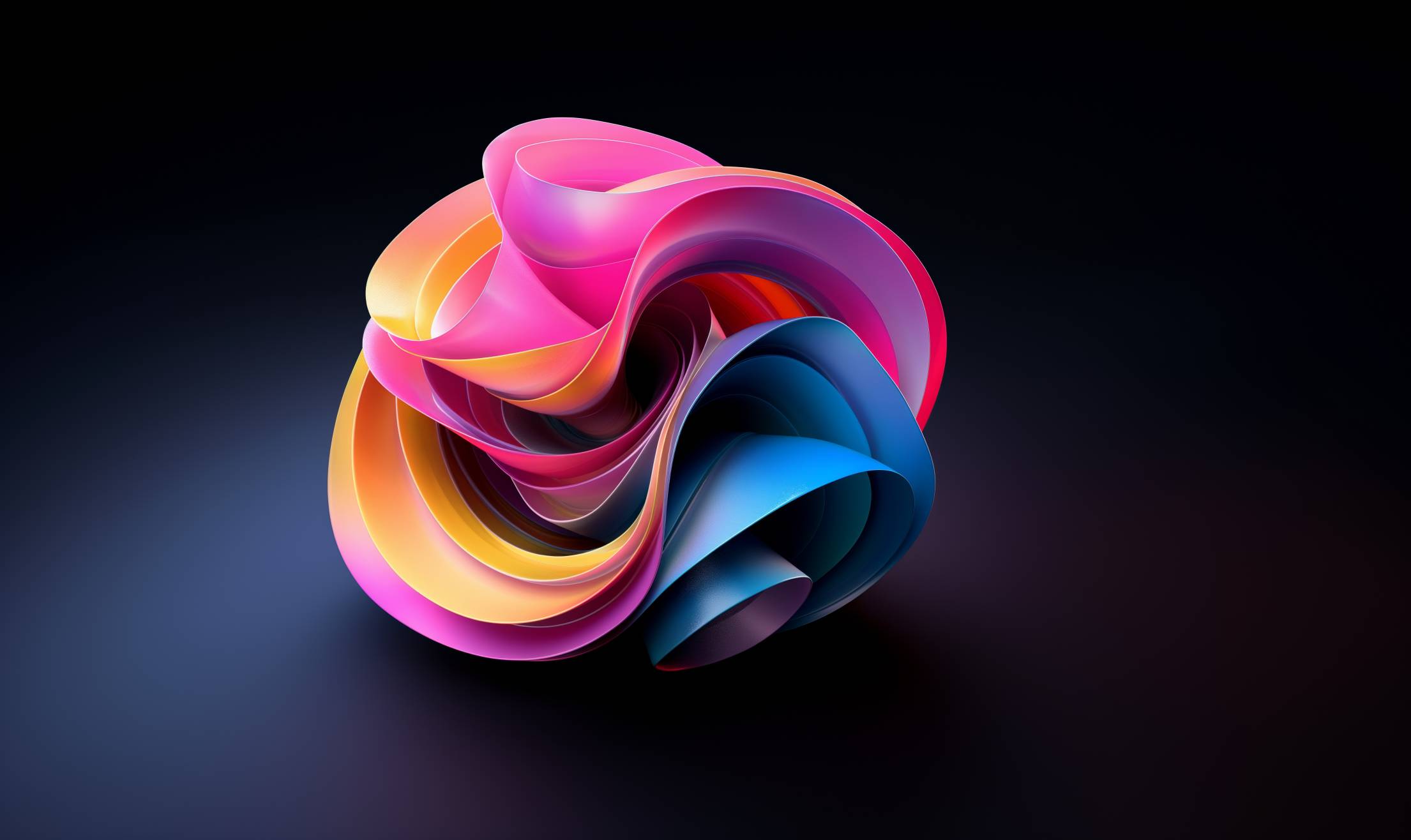 Abstract Chaotic 3D Sphere Stock Free