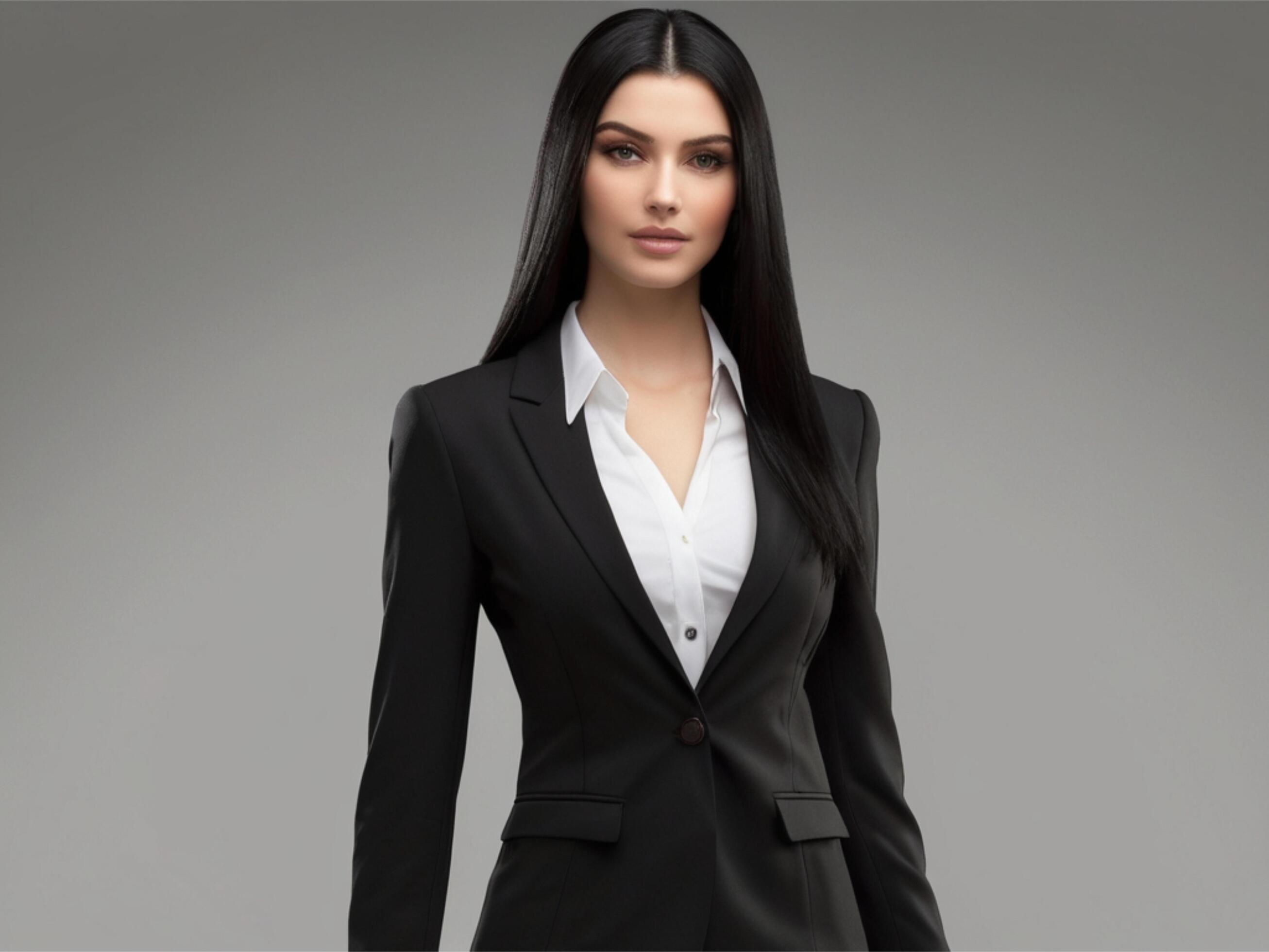 AI generated Happy Business Woman Stock Free