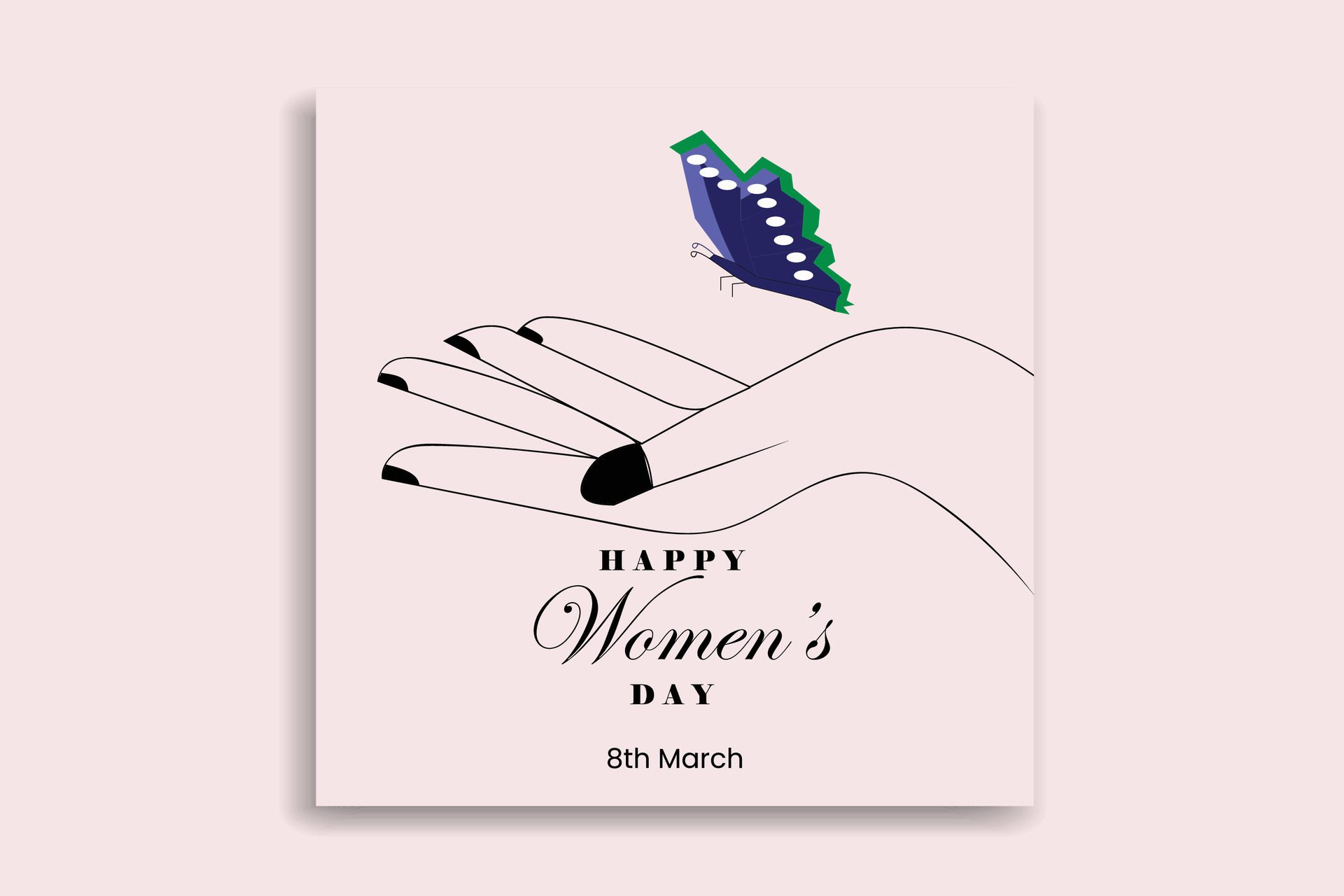 WOMEN’S DAY SOCIAL MEDIA POST ,BANNER DESIGN Free Vector