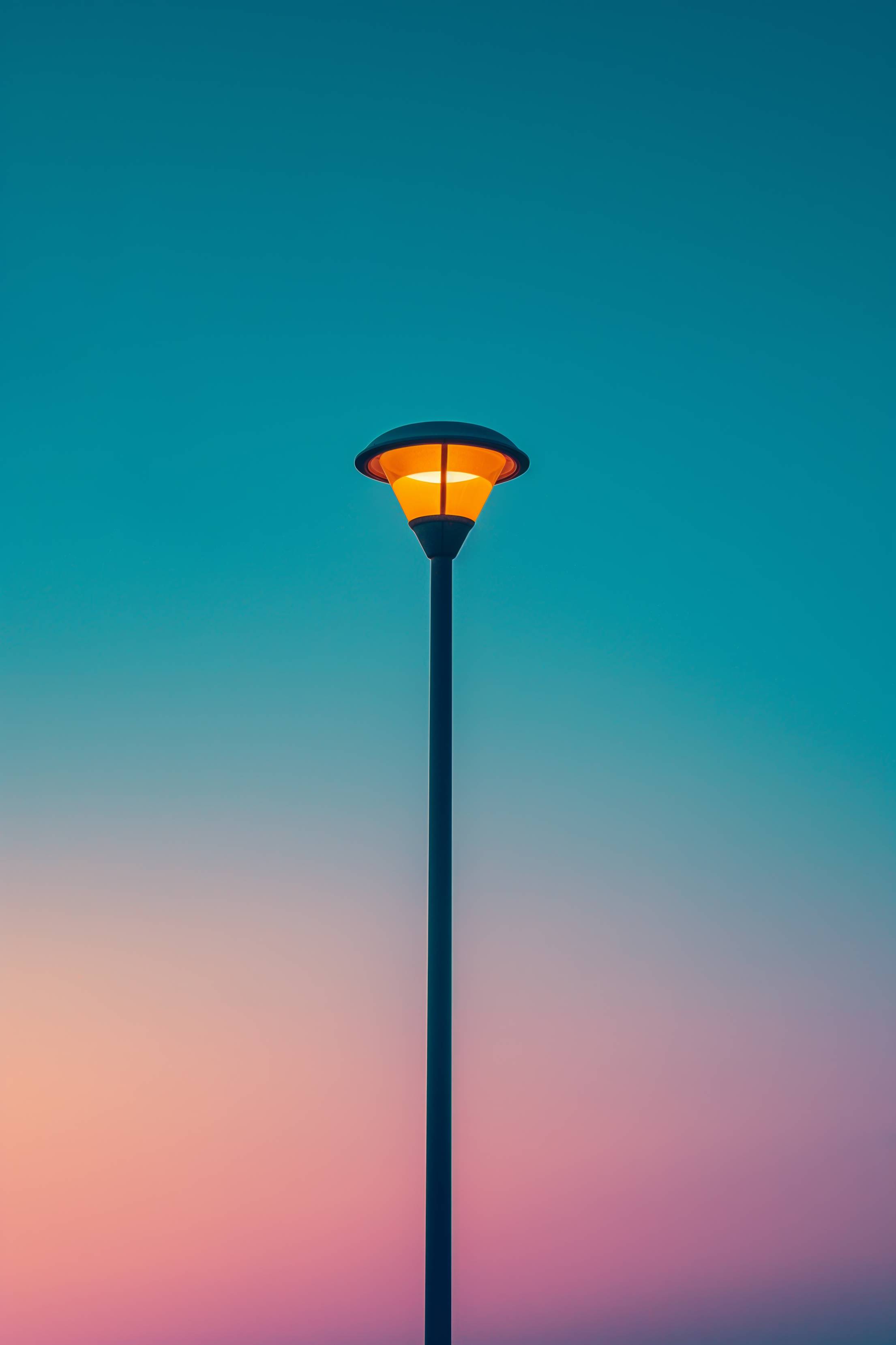 Lamp Wallpaper Minimalistic Stock Free