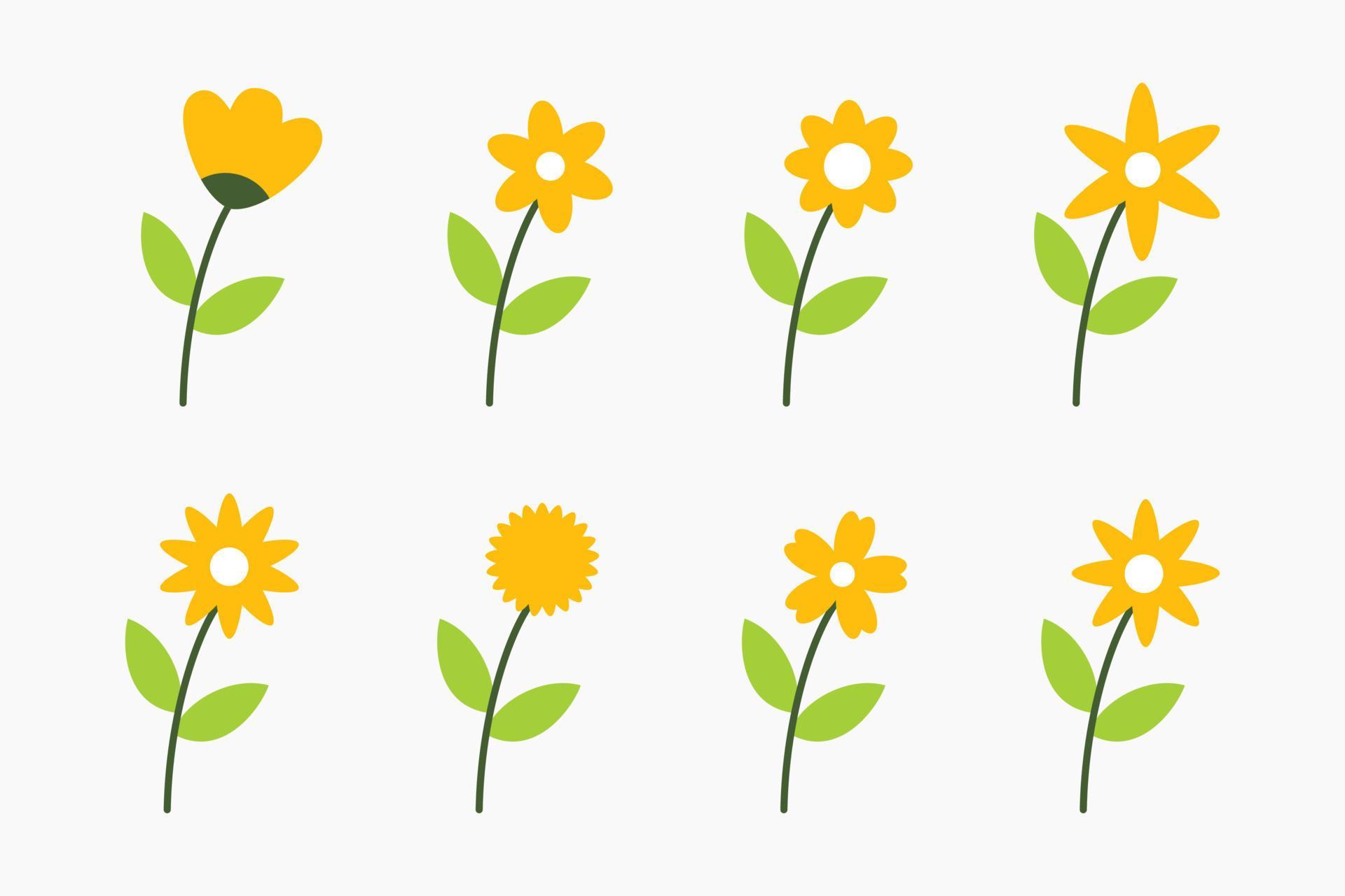 cute flower illustration Stock Free and Free SVG