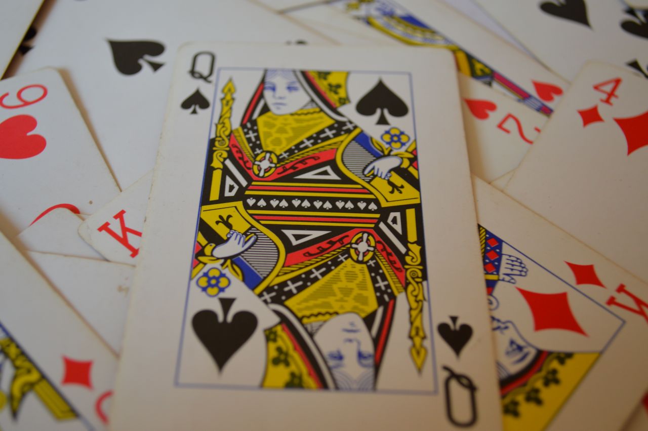 Queen Of Spades Stock Free