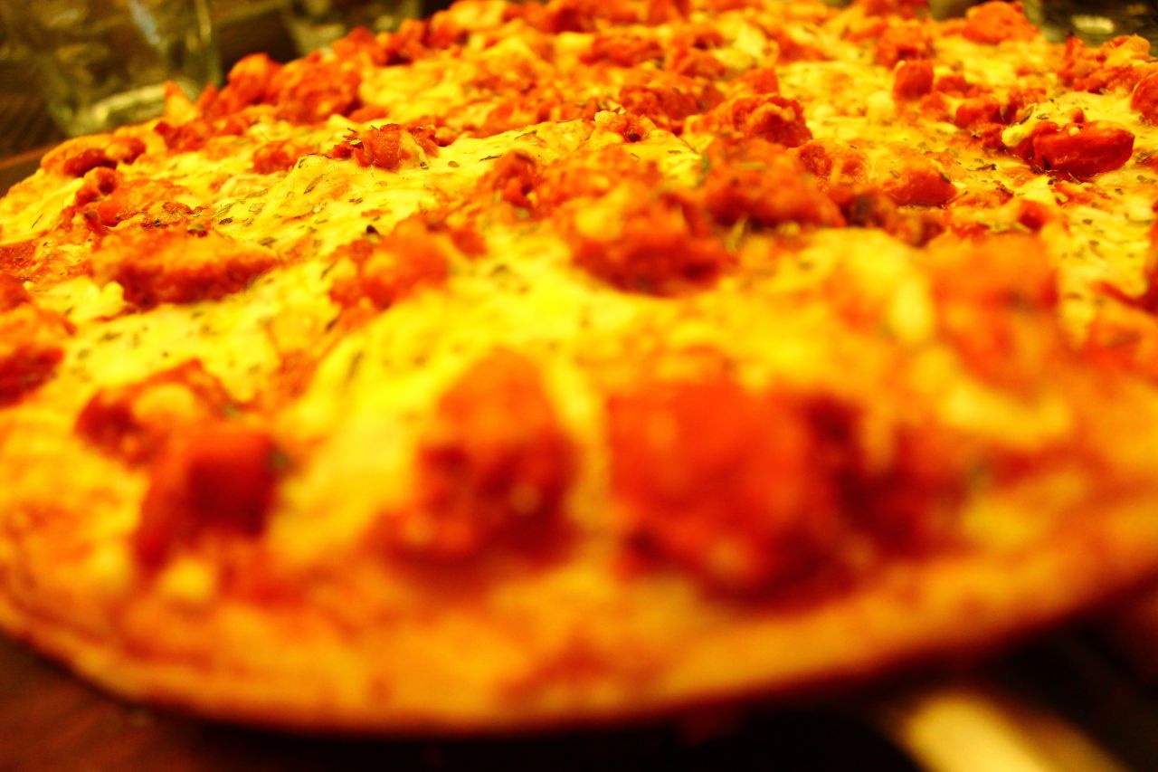 Pizza Closeup Stock Free