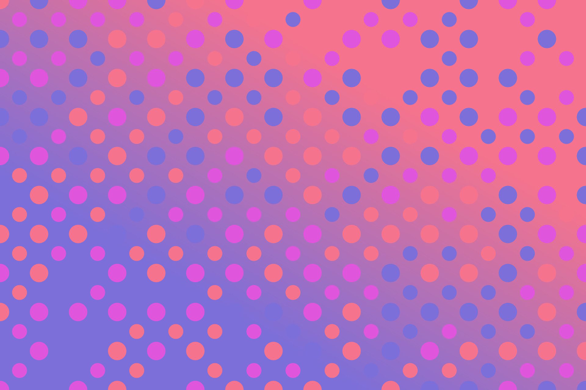 Geometrical gradient colorful abstract dot pattern background design Free Vector