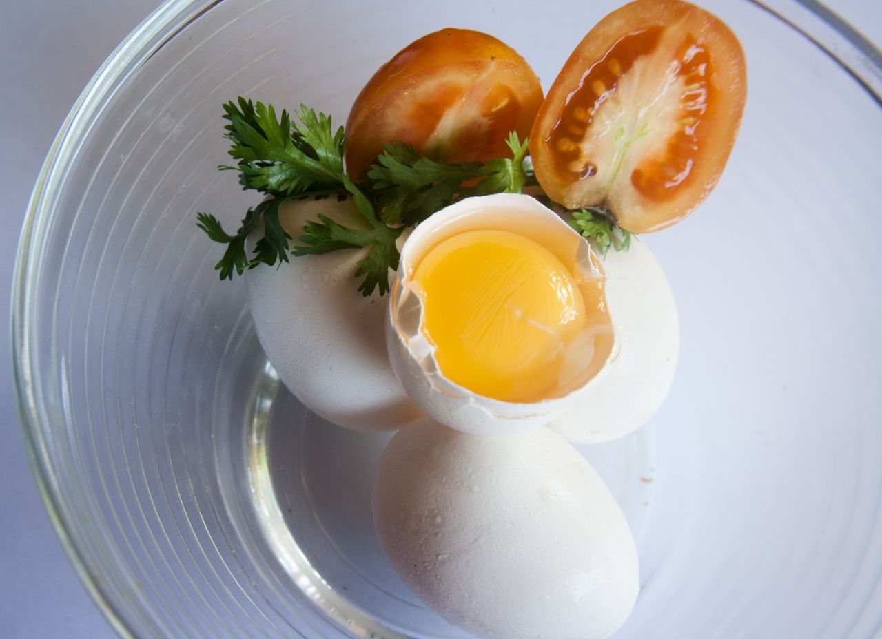 Eggs Salad Yolk Stock Free