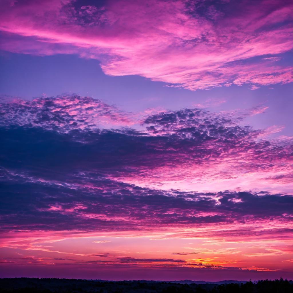 Pink sky Nature photography,HD by @ai_generated