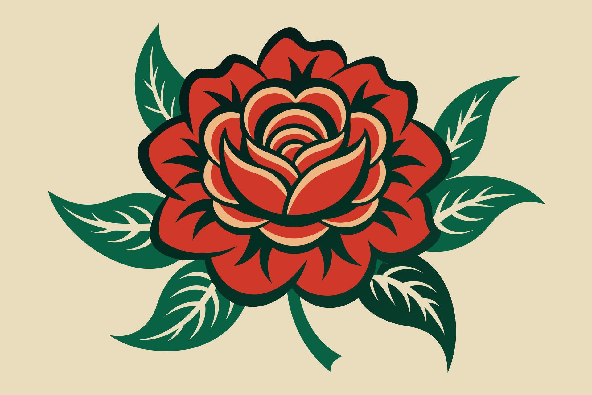 Vintage Detailed Flower Vectors Stock Free