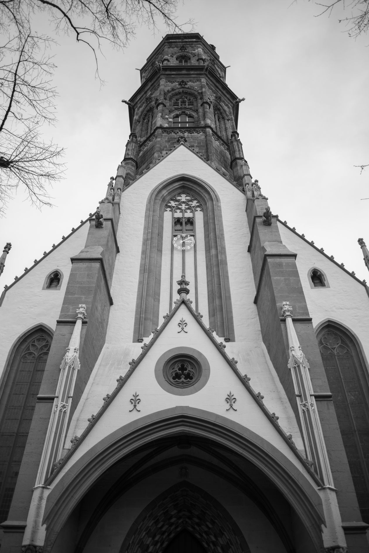 Church in Black and White Stock Free