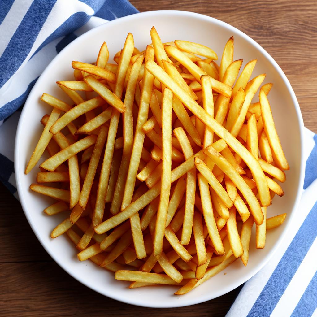 French fries by @bba6h80w by @ai_generated