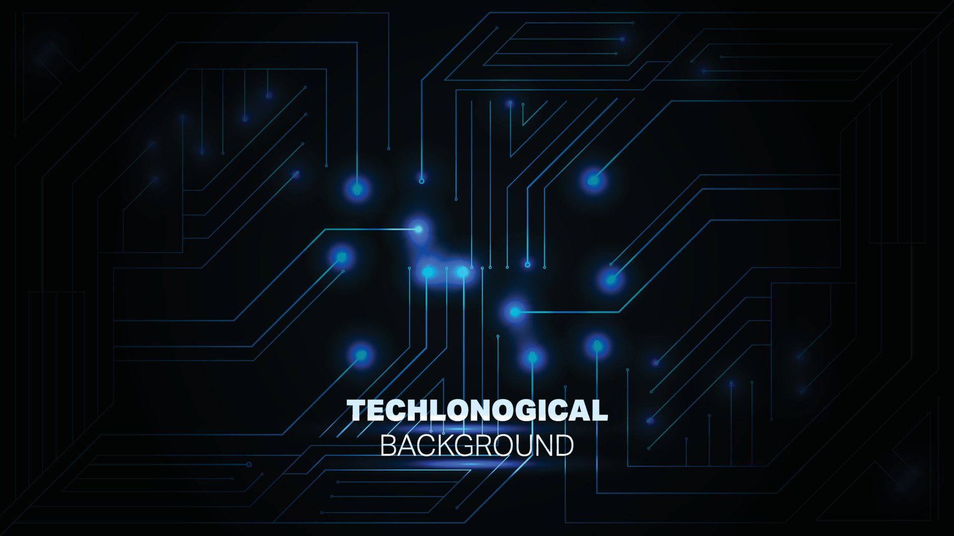 Technology background with lines Free Vector