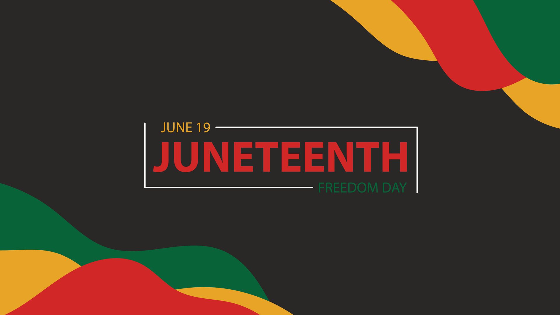 Juneteenth Background design,Juneteenth Freedom Day Abstract Background, Banner, Poster, Greeting Card. Free Vector