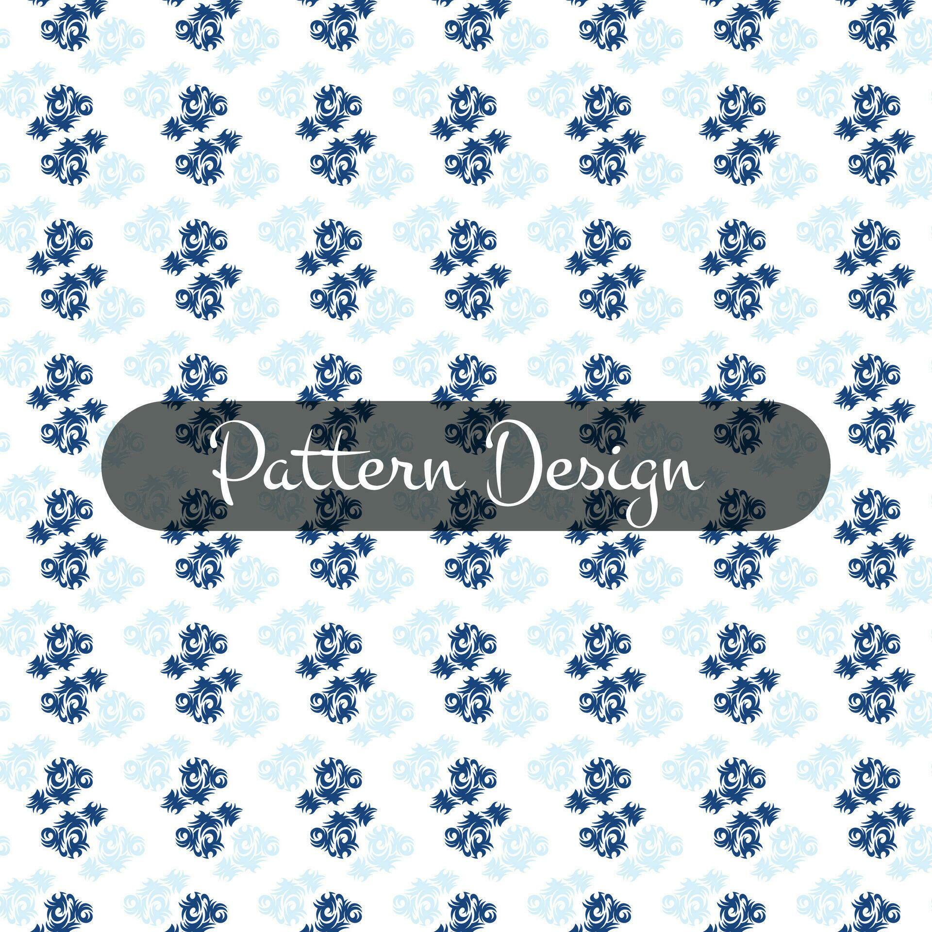 Seamless Pattern Elements Flower Ditsy Pro Vector Stock Free