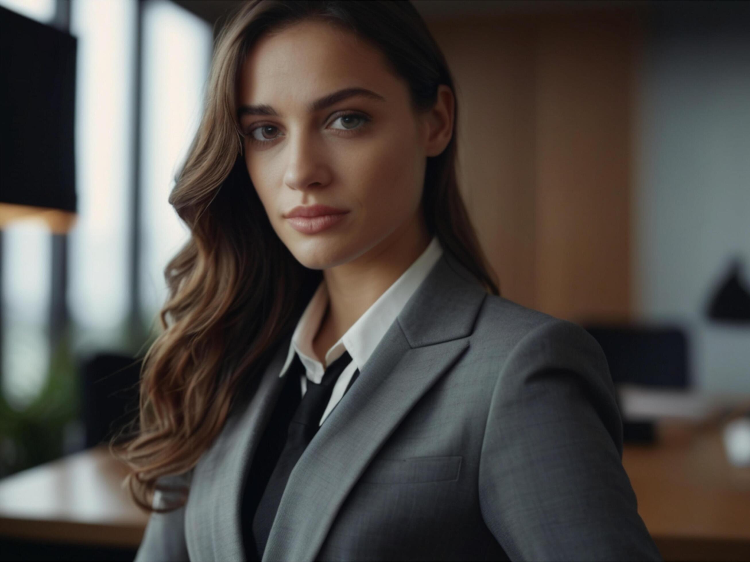 Business Woman in Stylish Suit Stock Free