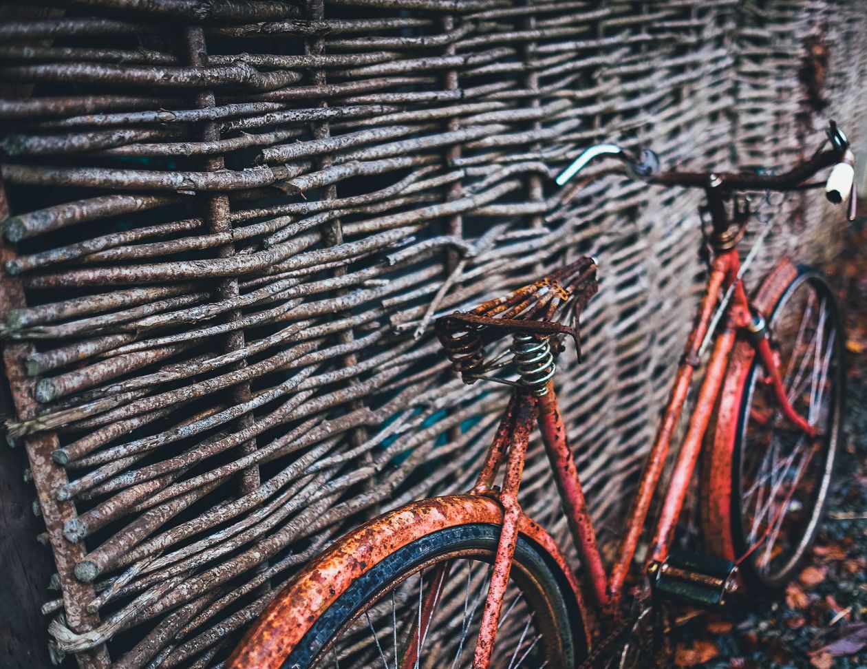 Abandoned Bicycle Stock Free