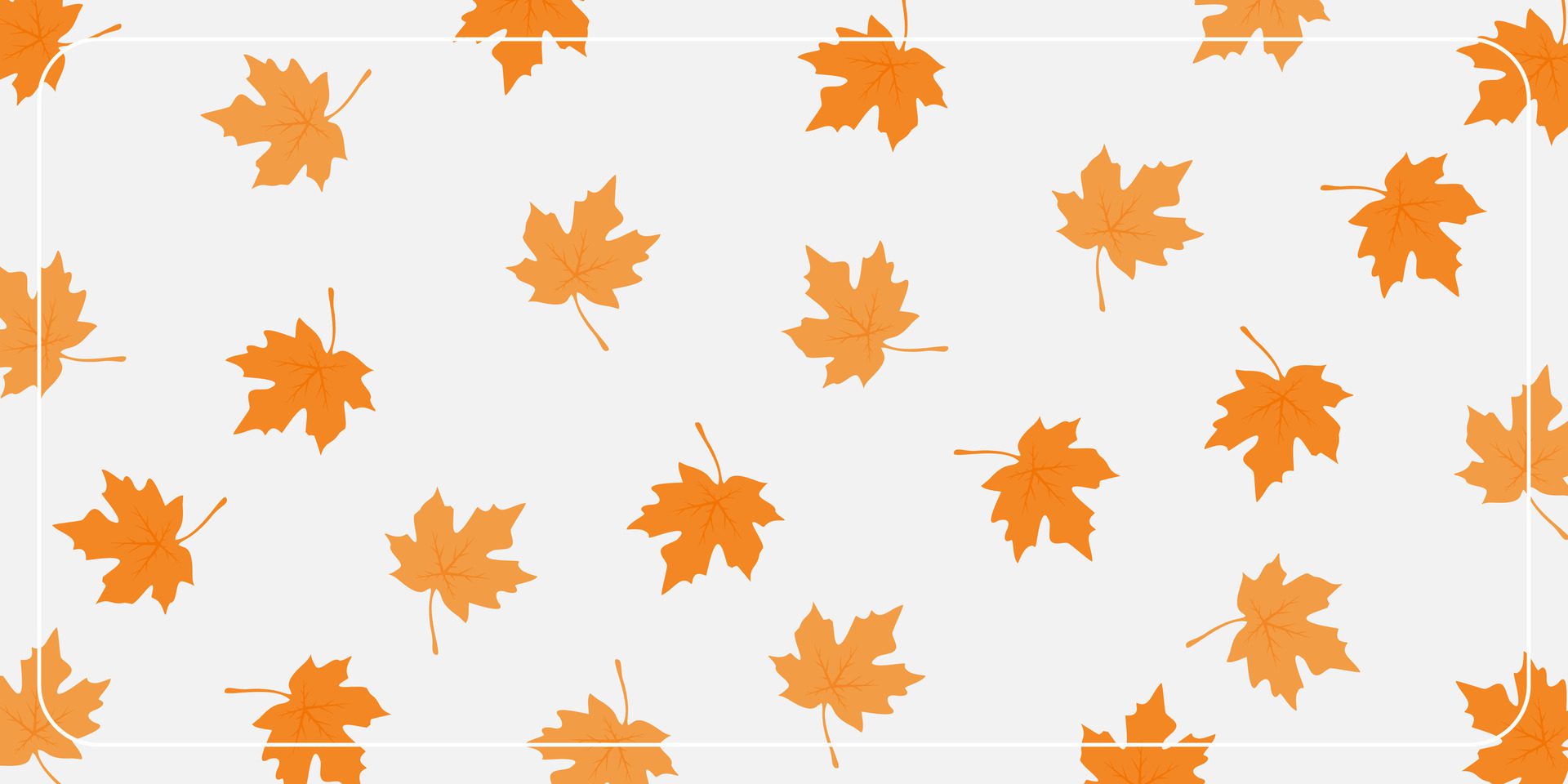 autumn background with maple leaf icon. design for banner, poster, greeting card, social media. Free Vector