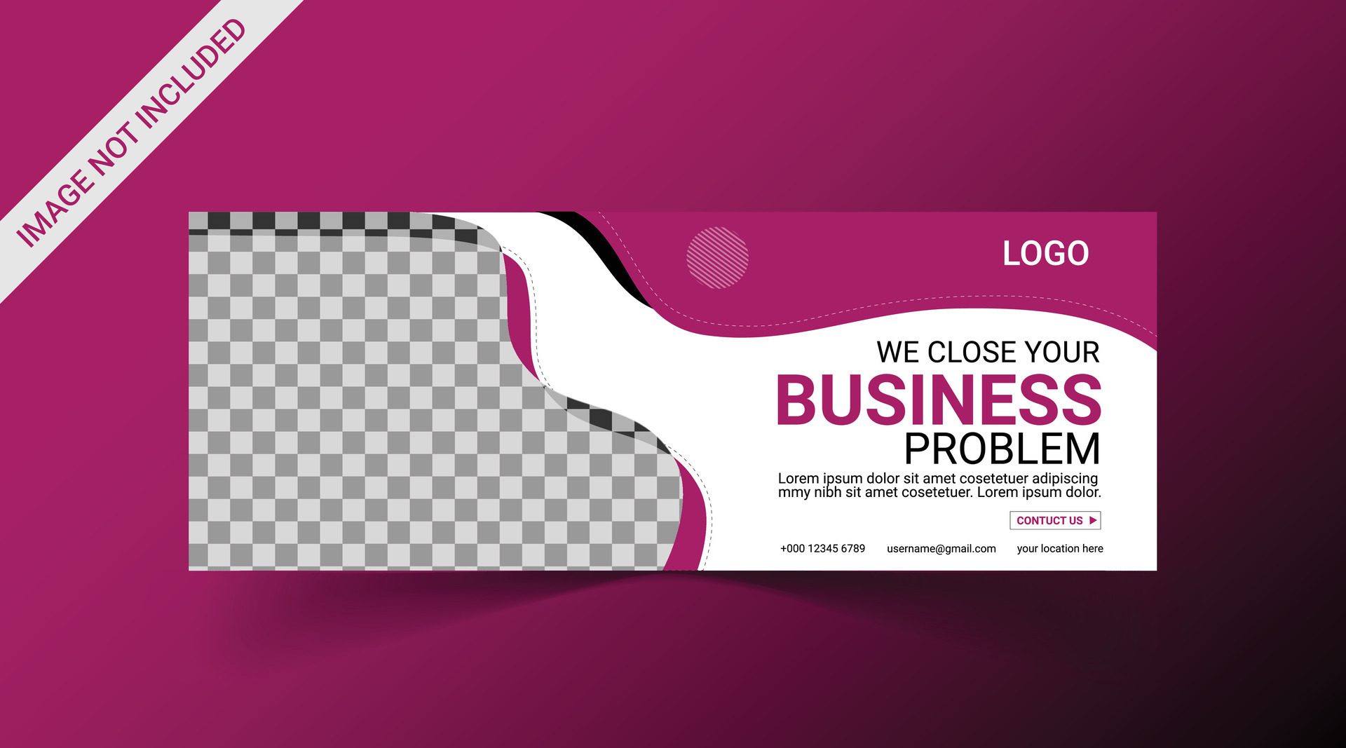 Marketing Social media cover banner, social media post, web banner, template Free Vector