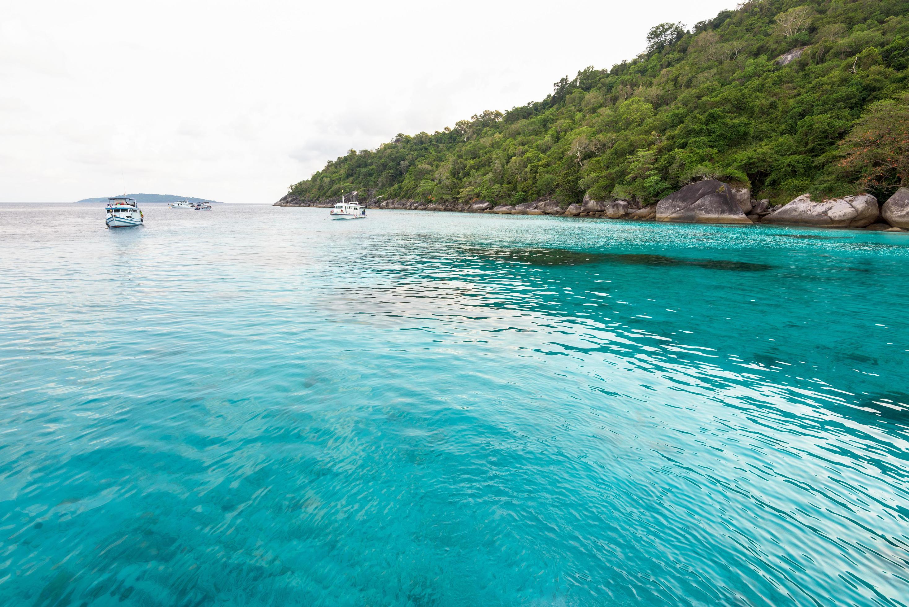 Honeymoon Bay in Mu Koh Similan, Thailand Stock Free