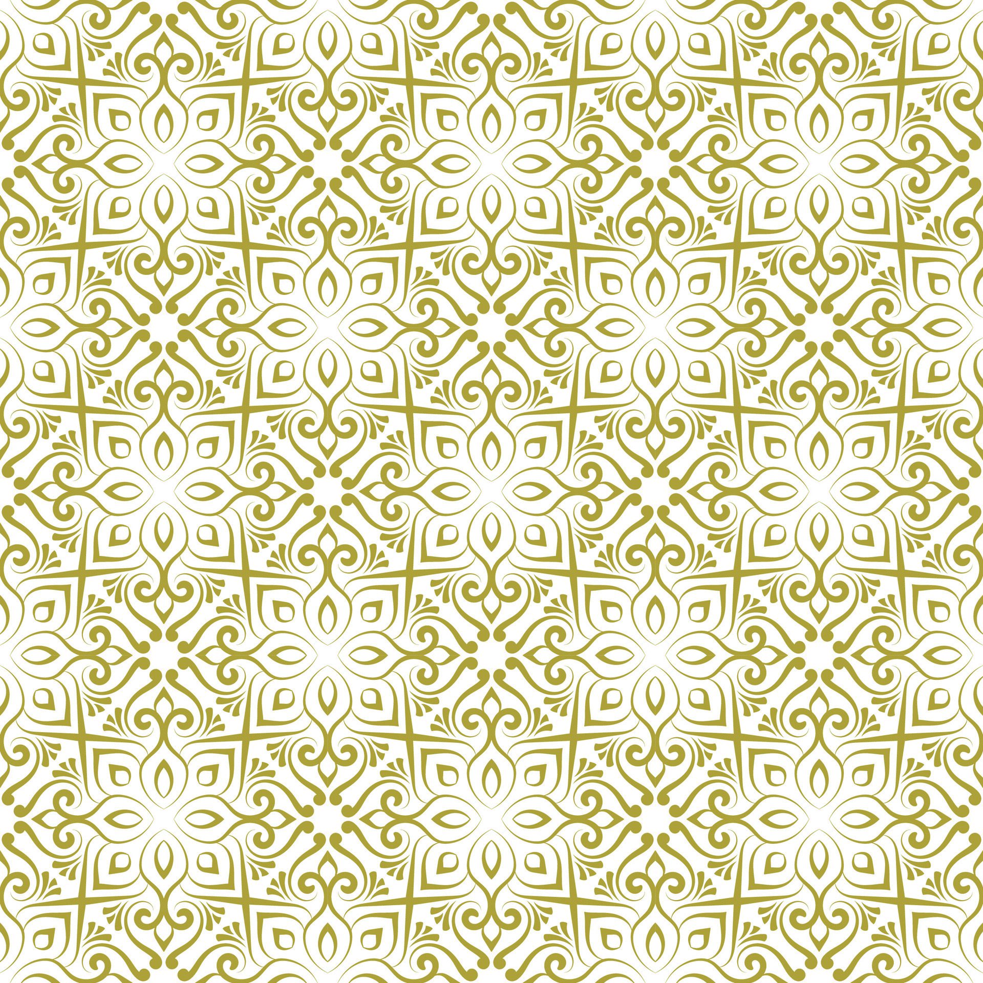 clean golden seamless pattern ornamental style for textile or invitation card template design Free Vector