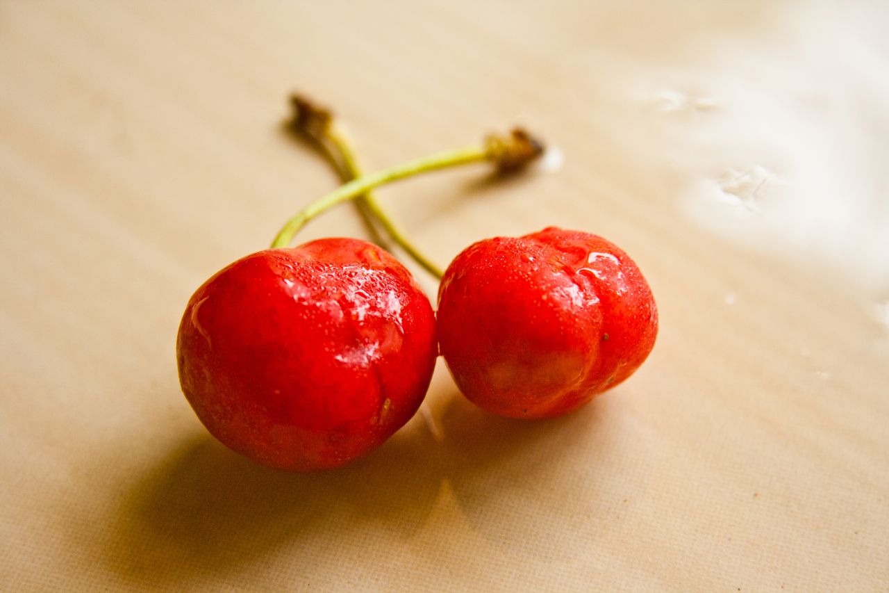 Cherries Food Fruits Stock Free