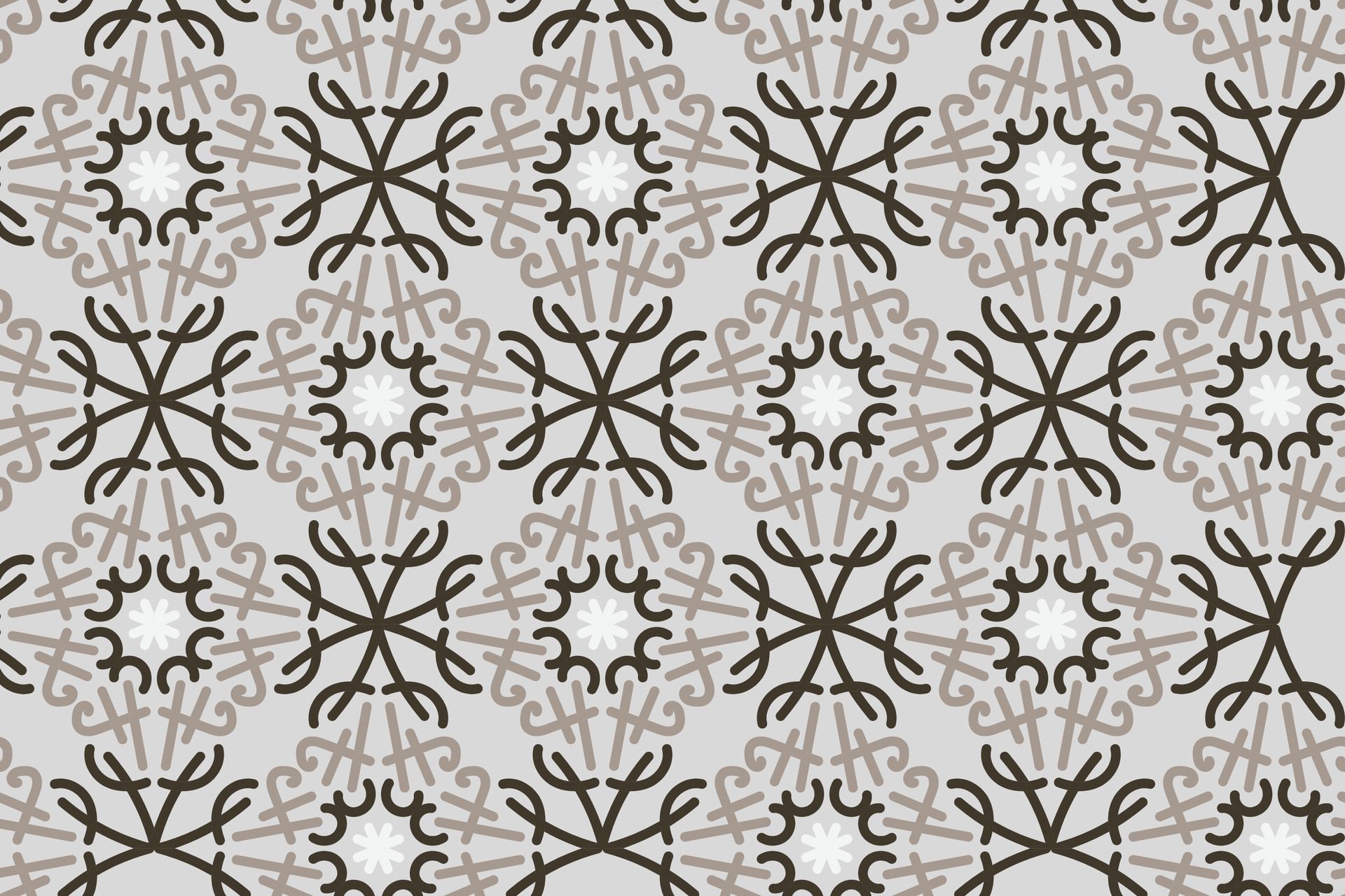 seamless vintage or arabic pattern. Simple graphic. Free Vector