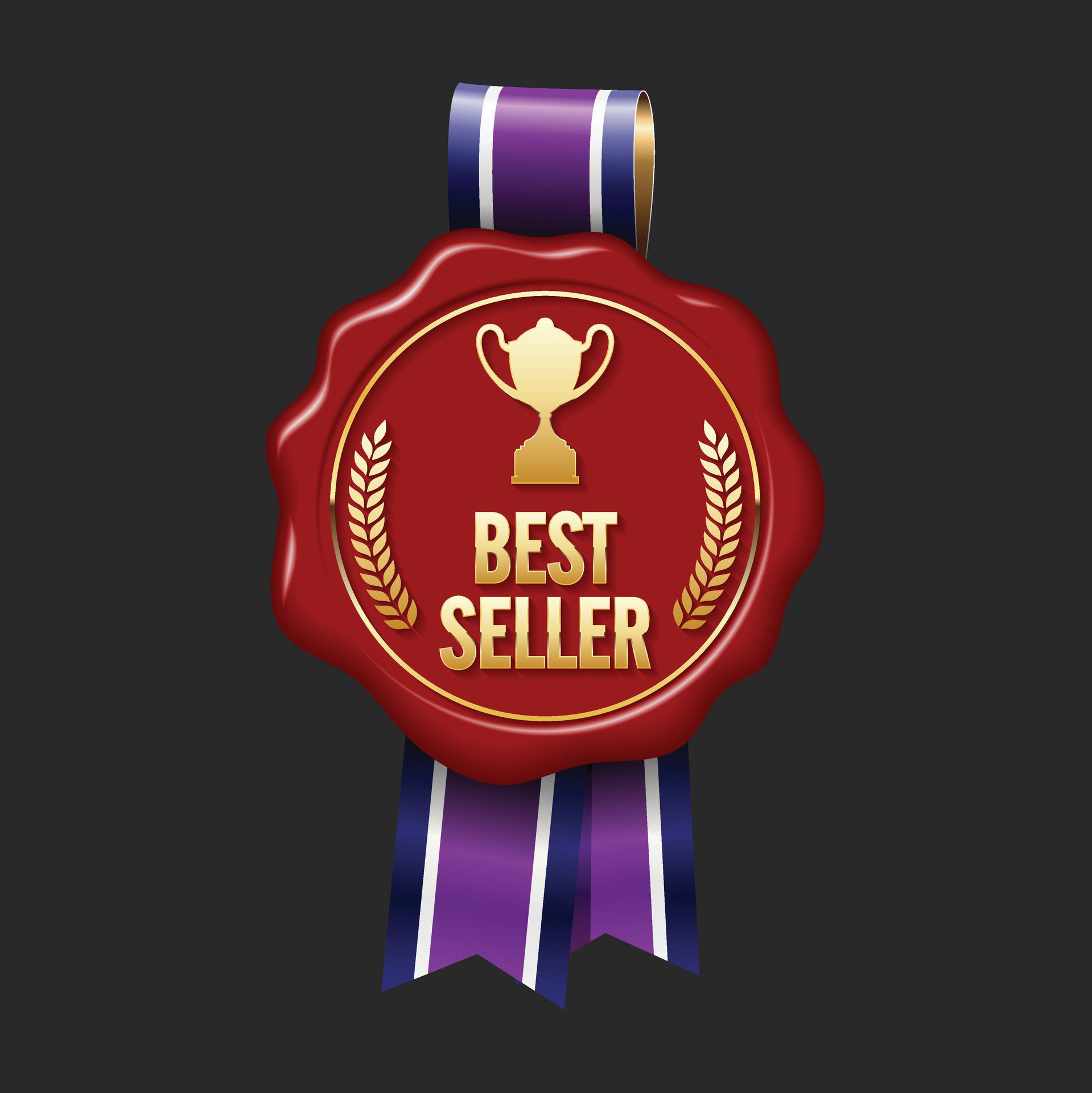 Best choice, order now, special offer, new and big sale banners. Red ribbons, tags and stickers. Vector illustration. Free Vector