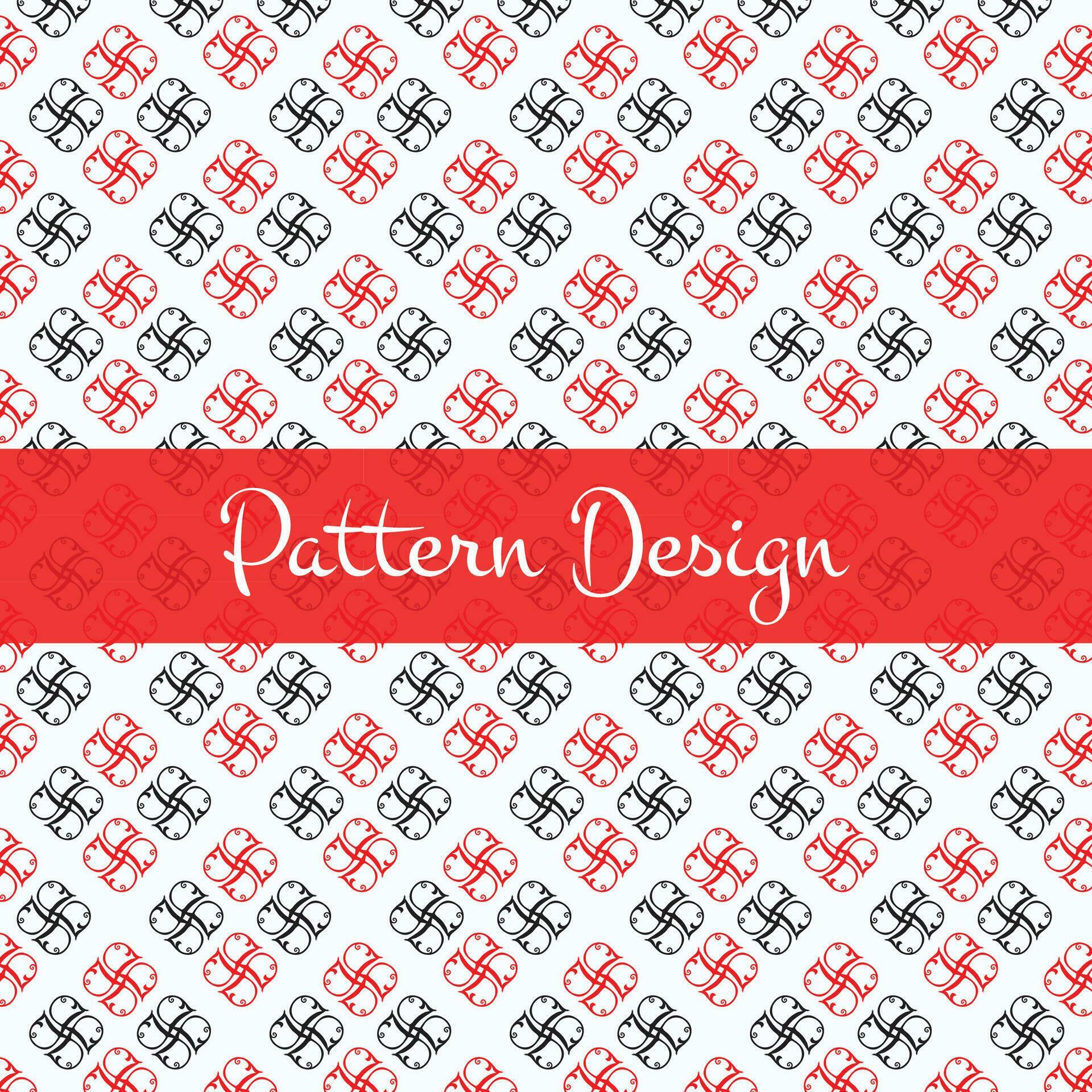 Seamless Pattern Elements Flower Ditsy Pro Vector Stock Free