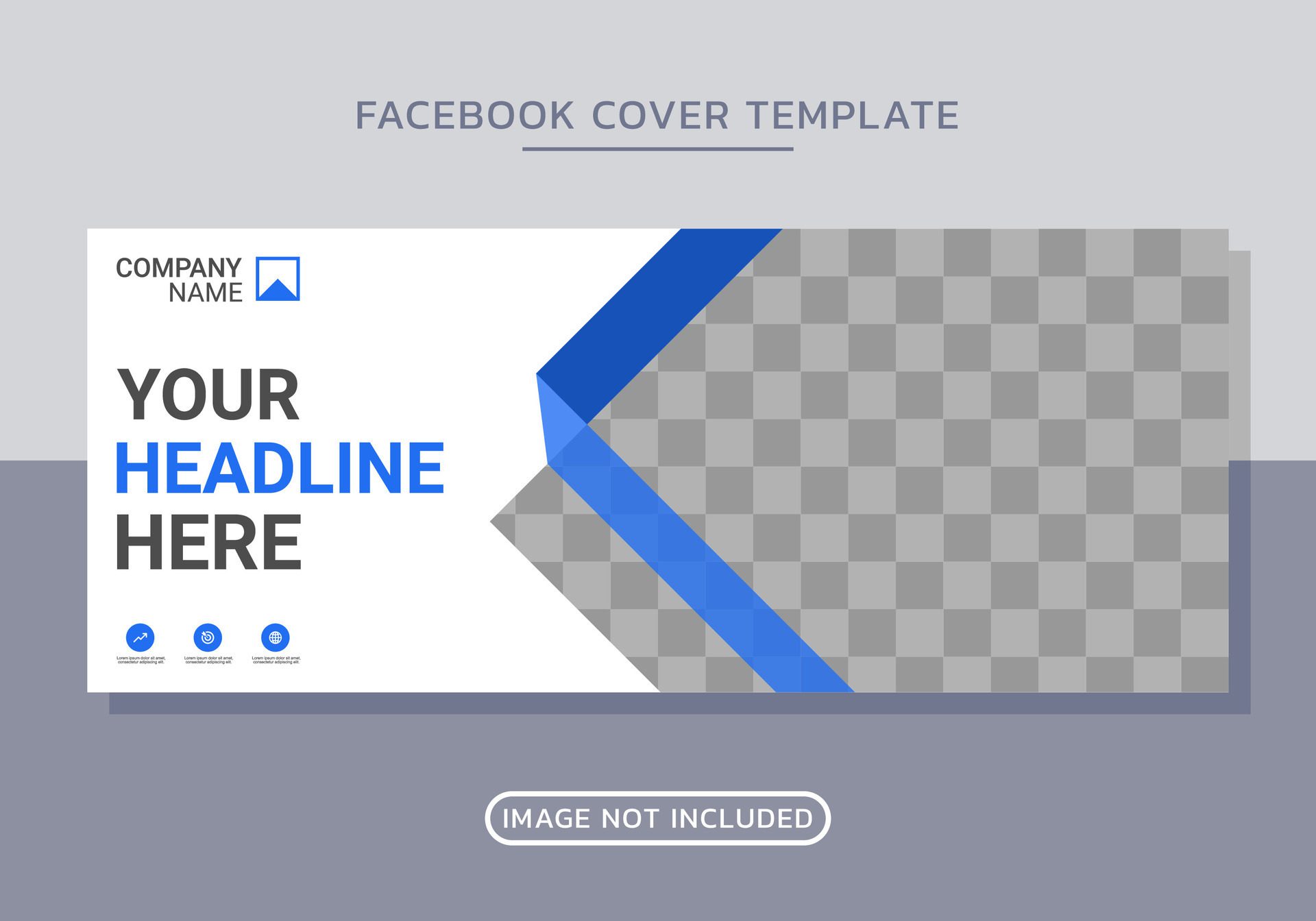 cover and web banner template Free Vector