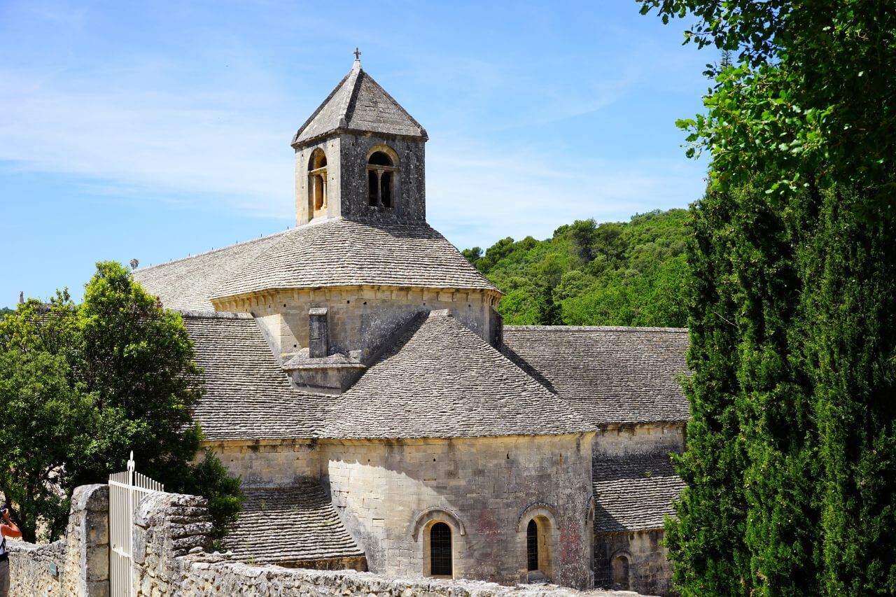 Abbaye de sénanque Stock Free