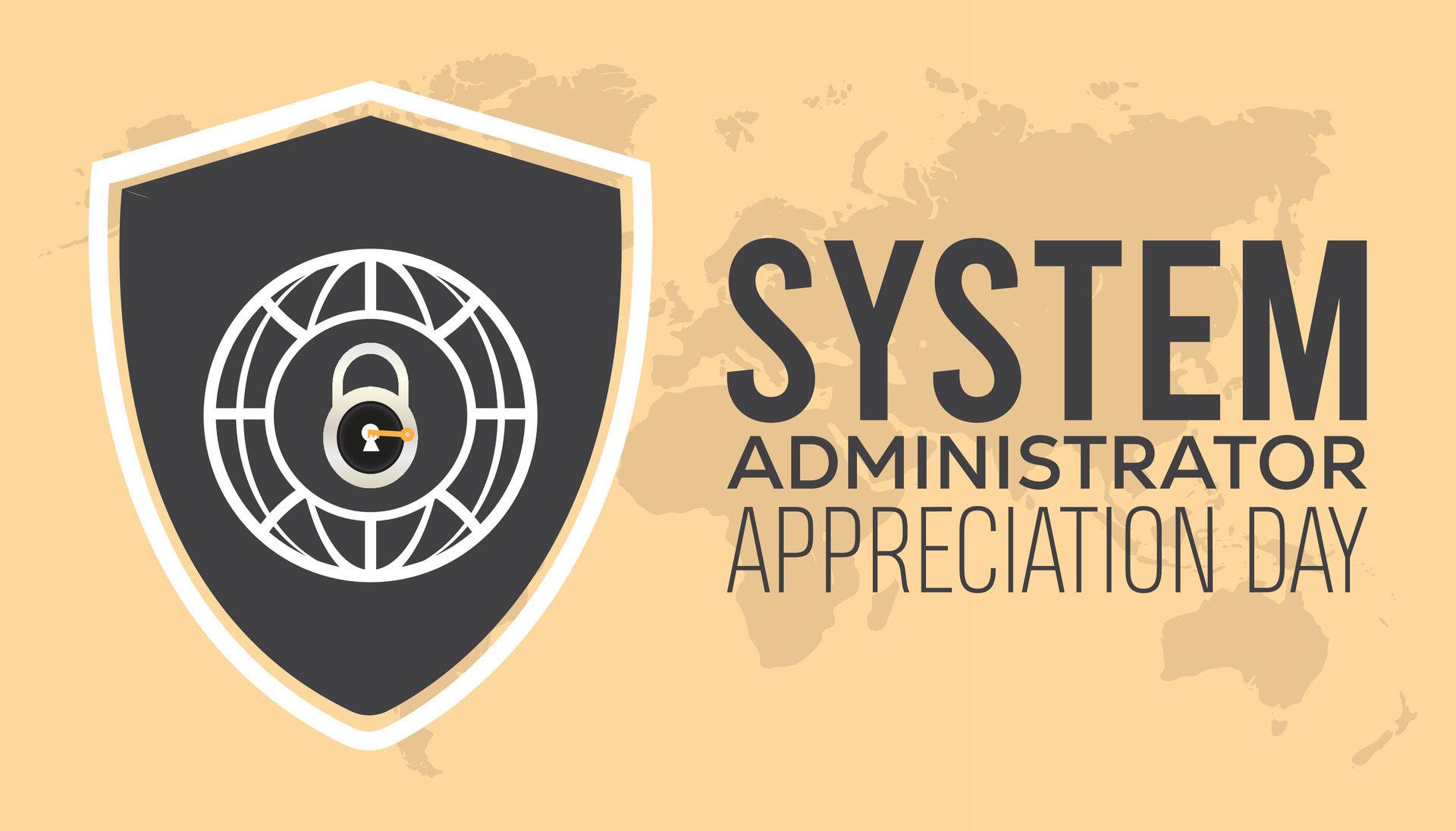 System Administrator Appreciation Day observed every year in July. Template for background, banner, card, poster with text inscription. Free Vector