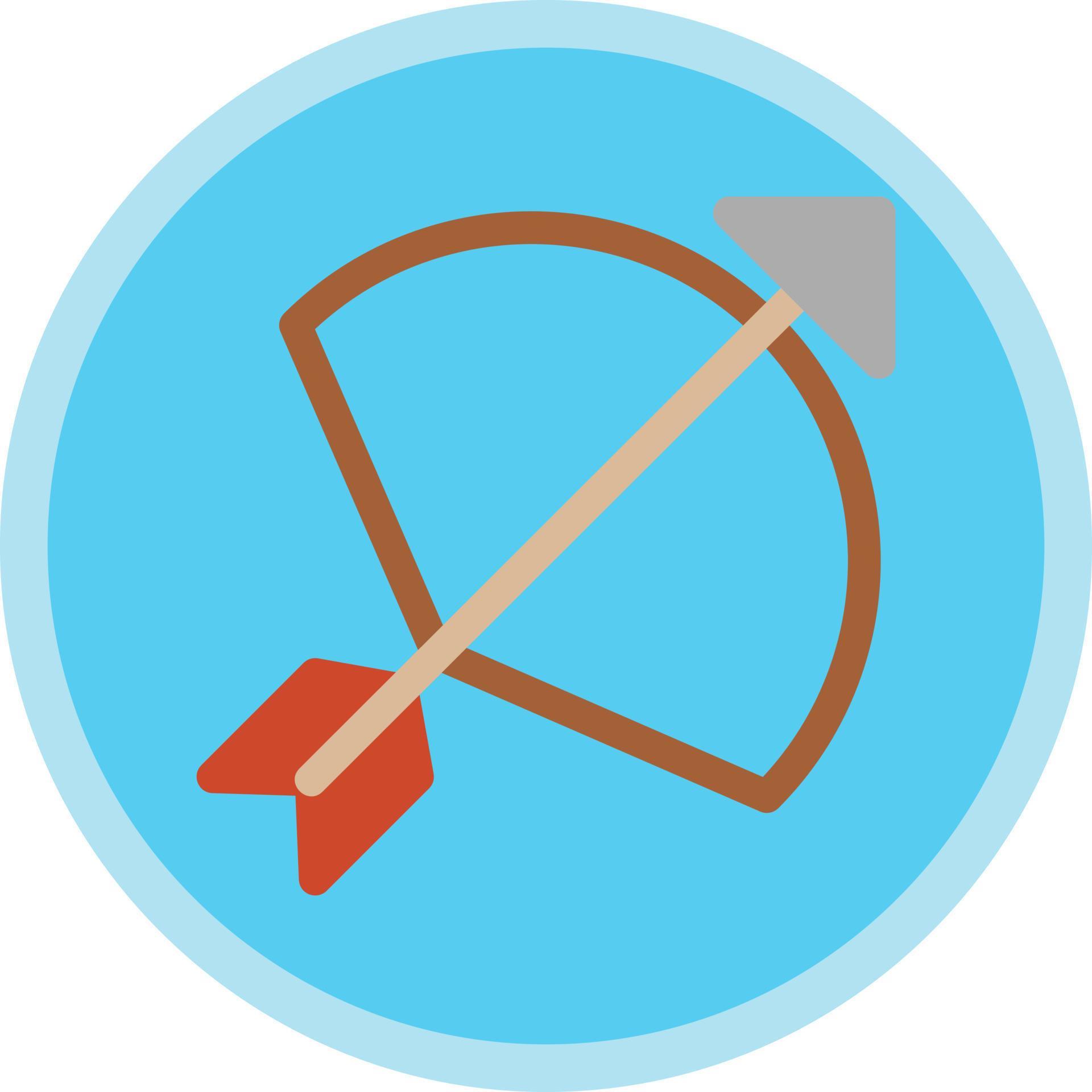 
									Bow Arrow Vector Icon Design Stock Free