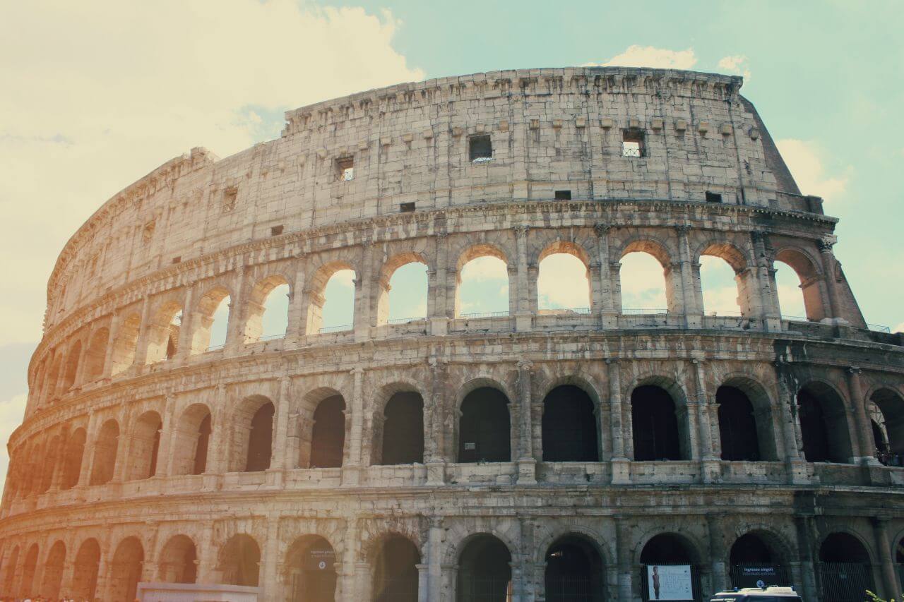 Colosseum Roman Rome Stock Free