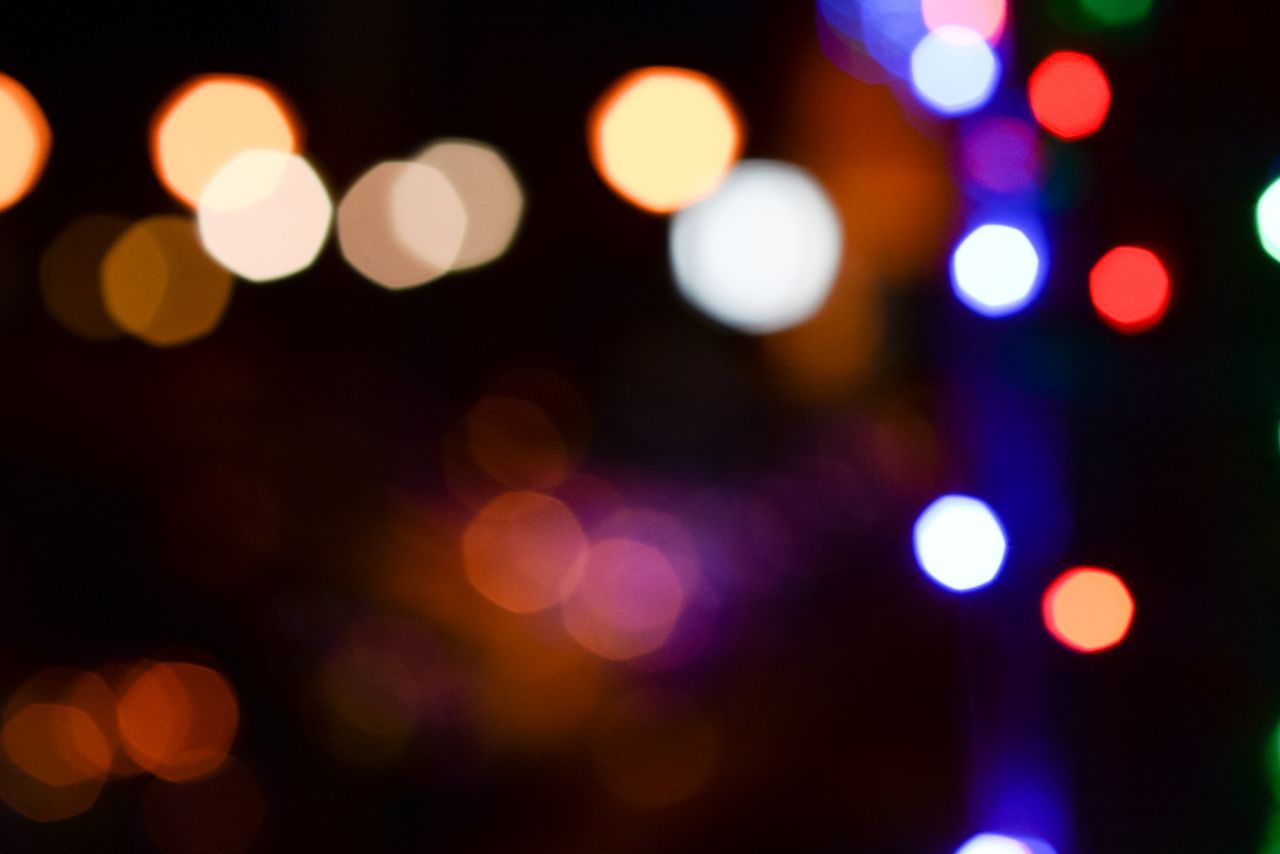 Blurry lights Stock Free