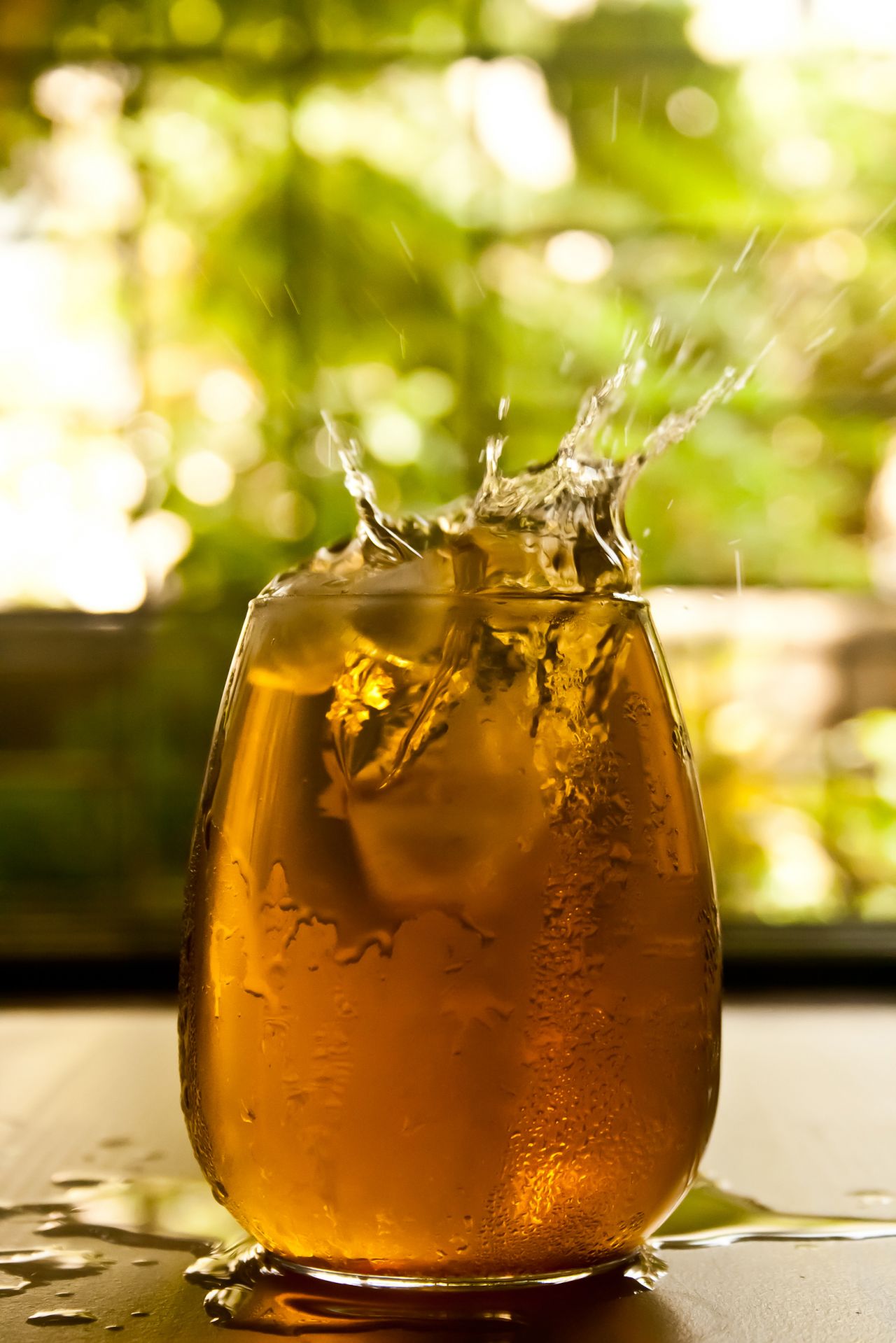 Ice In Beer Glass Stock Free