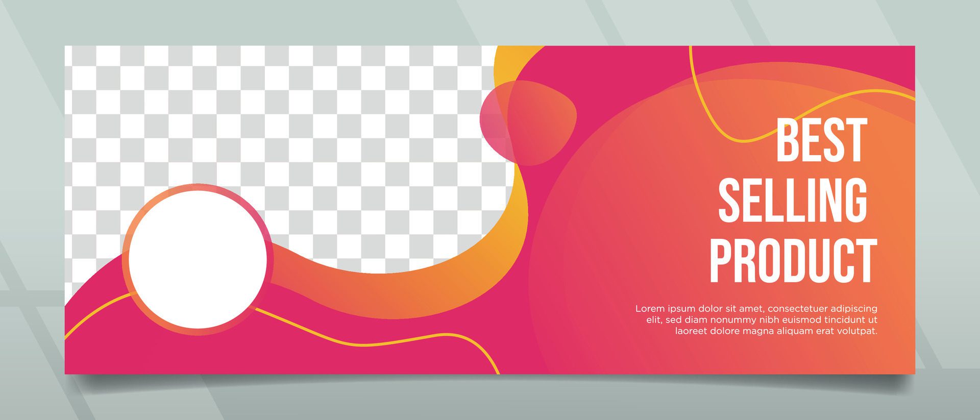 Creative and Simple Modern Style Banner Design Free Vector