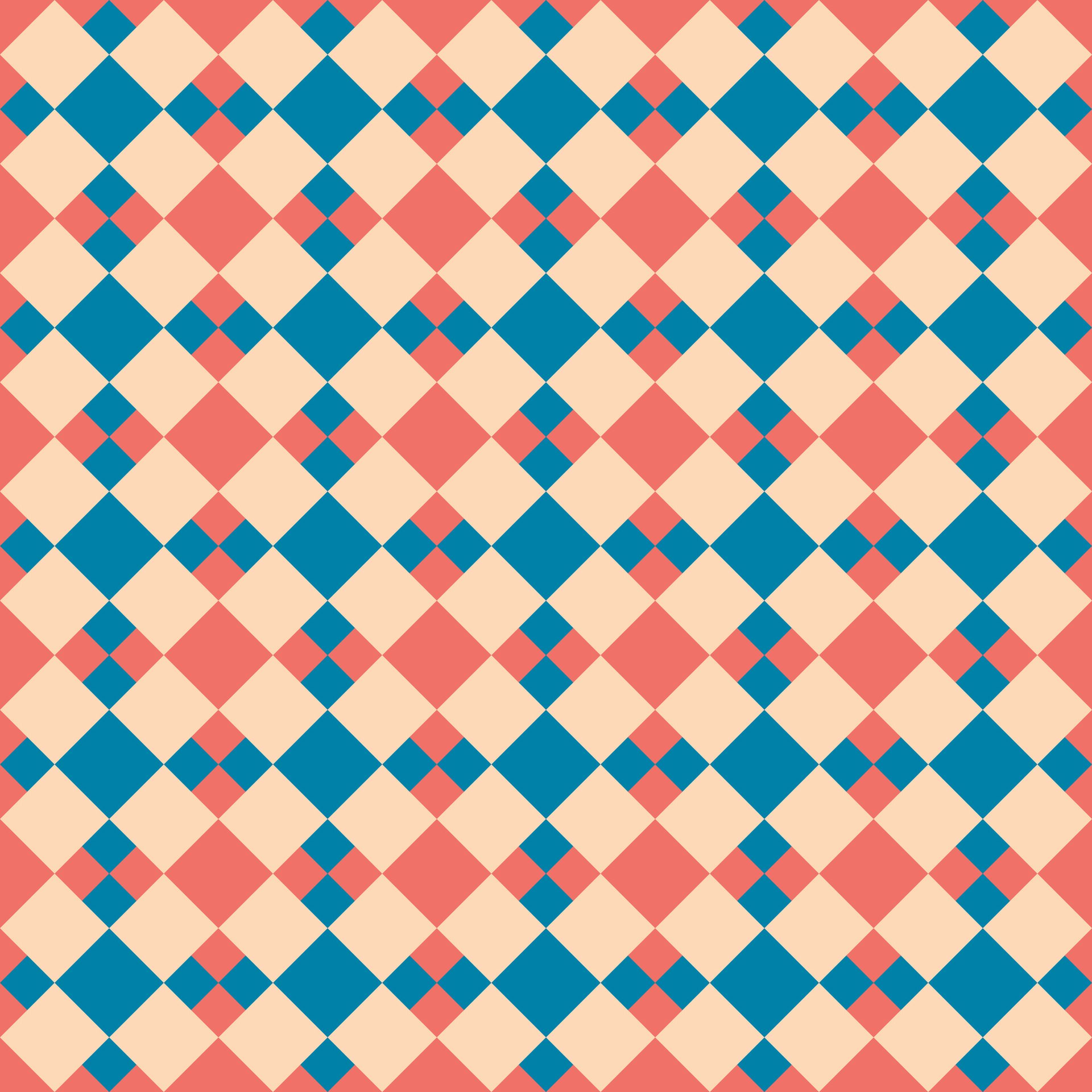 Checkered seamless pattern Free Vector