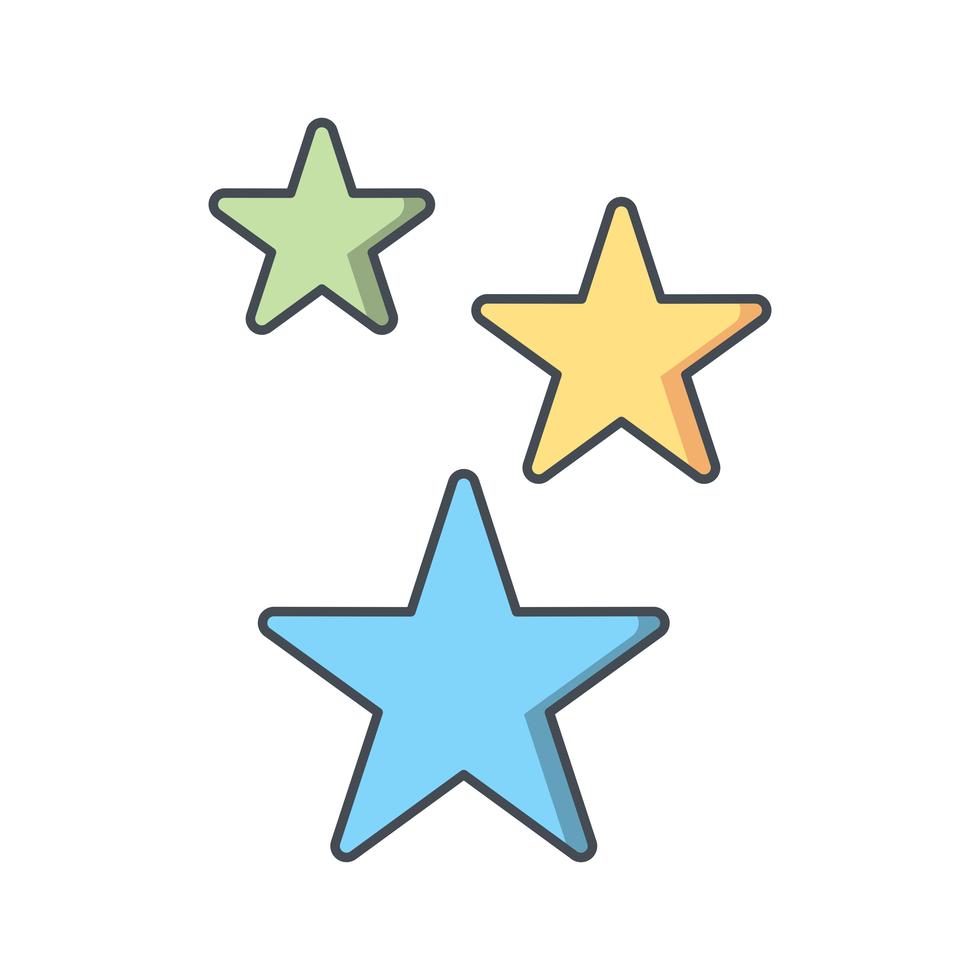 Stars Vector Icon Stock Free