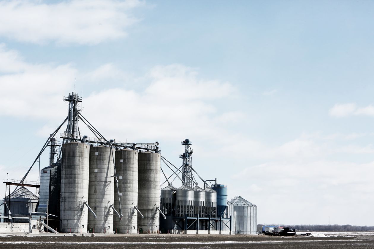 Farm Silos Stock Free