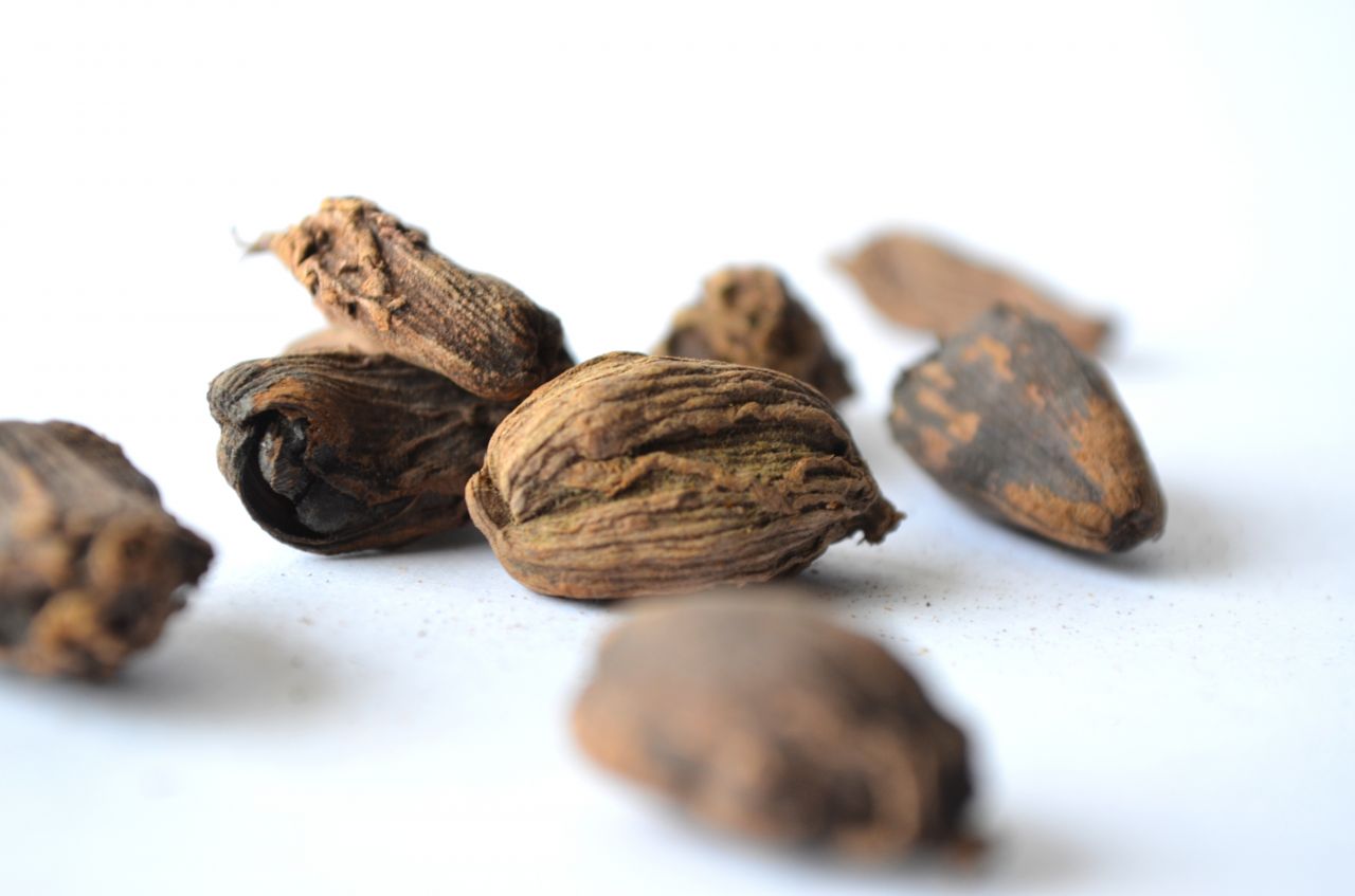 Nutmeg Spice Seeds Stock Free