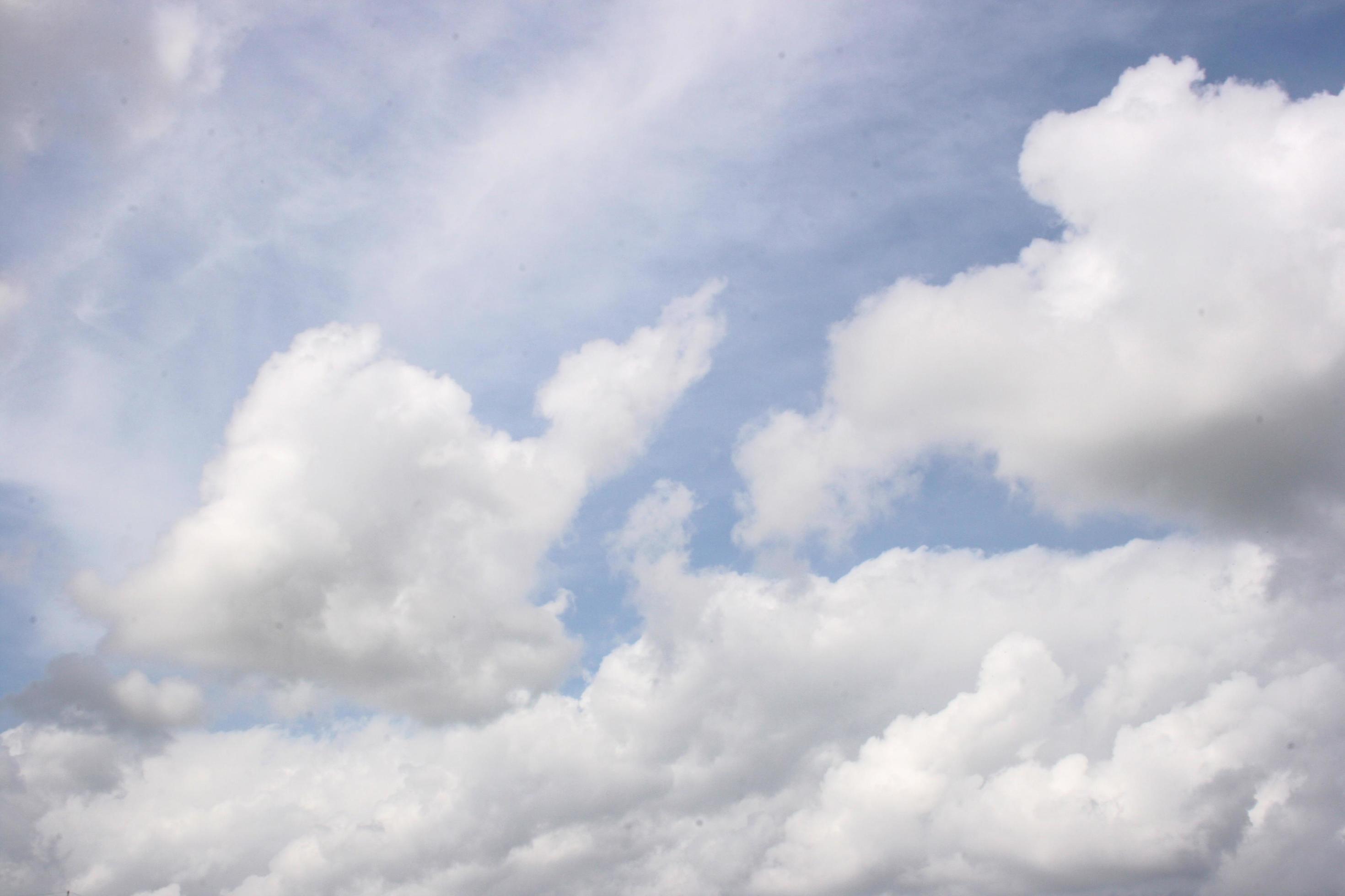 white cloud and blue sky sunlight beauty nature sunlight Stock Free