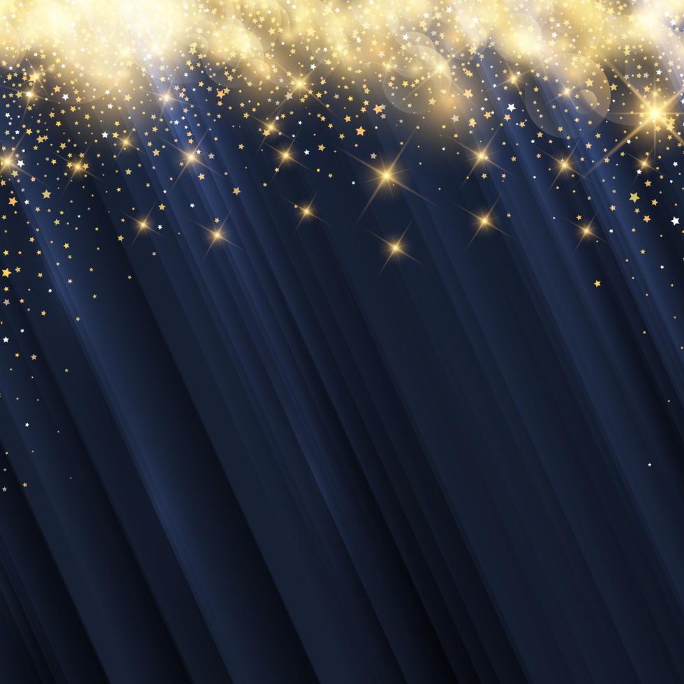 Christmas stars background Stock Free