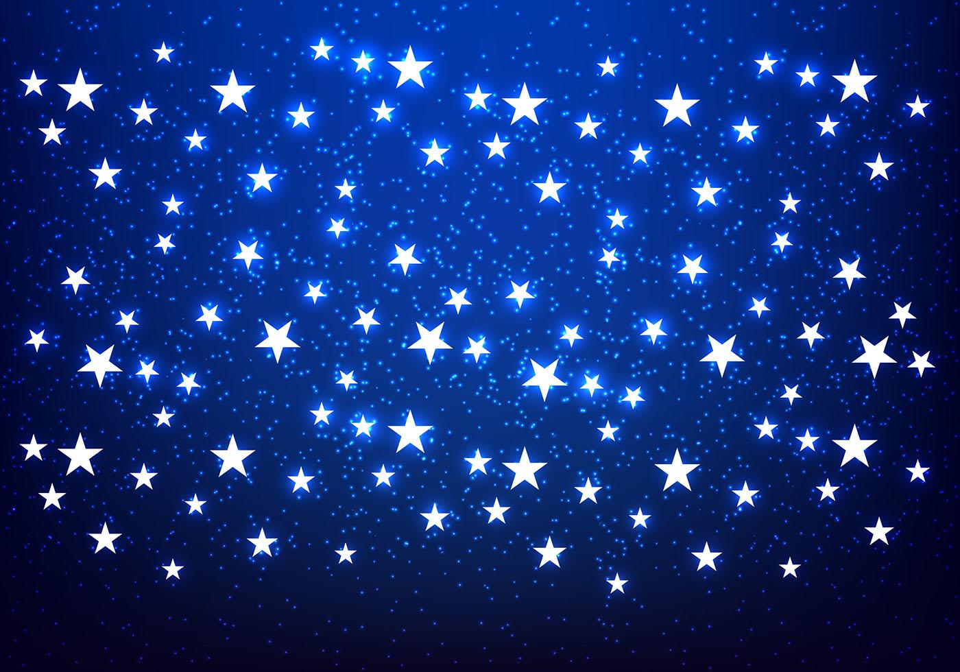 Shiny Stars Blue Background Vector Stock Free and Free SVG