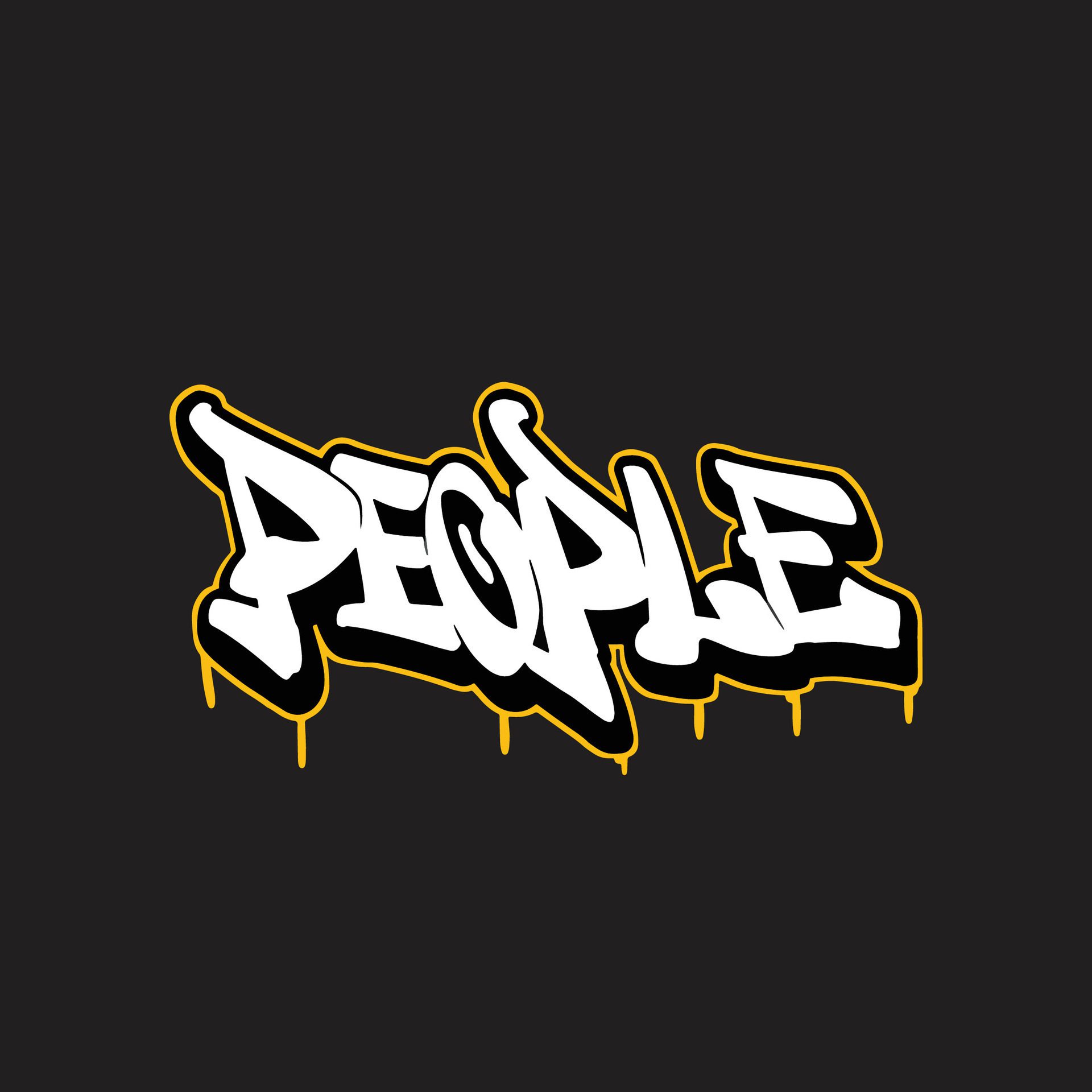 graffiti vector tagging letter word text street art mural hand draw Free Vector