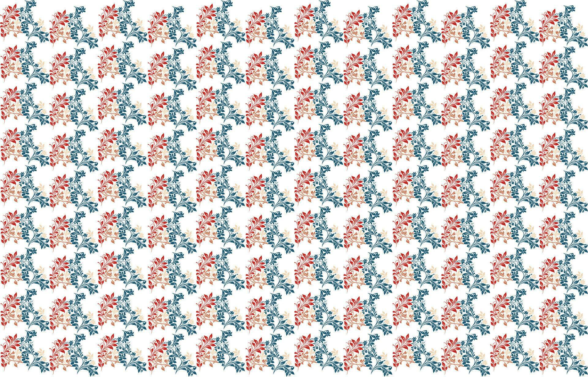 Abstract Colorful Flower Pattern Vector Background Stock Free