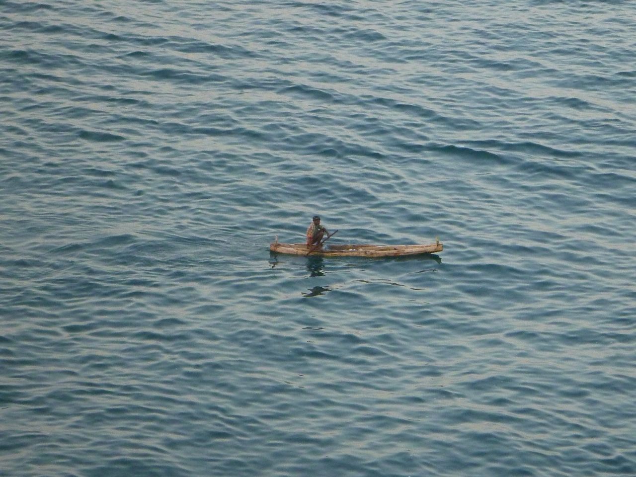 Fisherman On Boat Stock Free